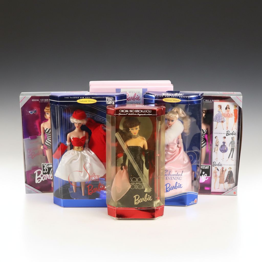 Barbie "Solo in the Spotlight" with More Barbie Dolls and Clothing