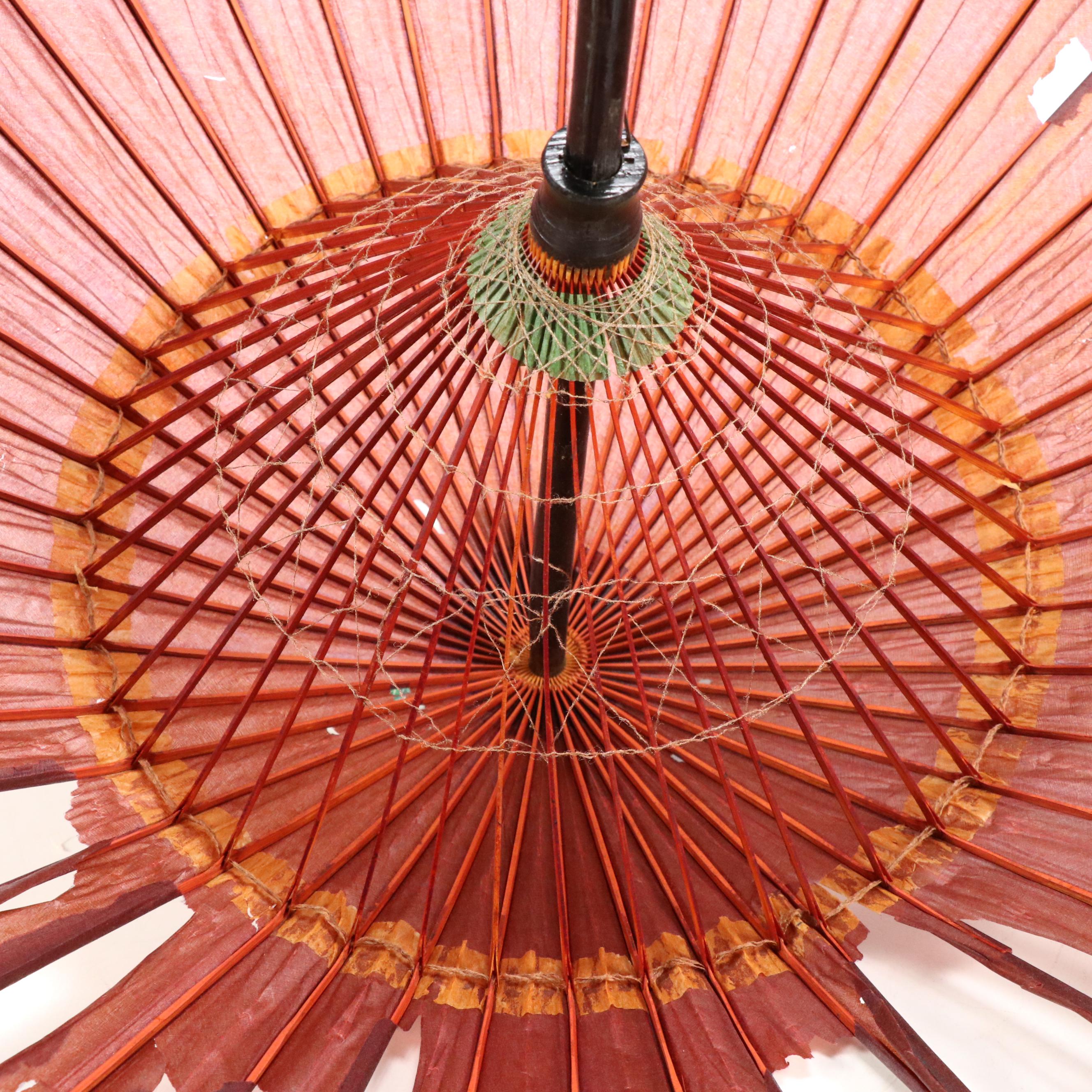 Japanese Bamboo and Washi Paper Umbrella