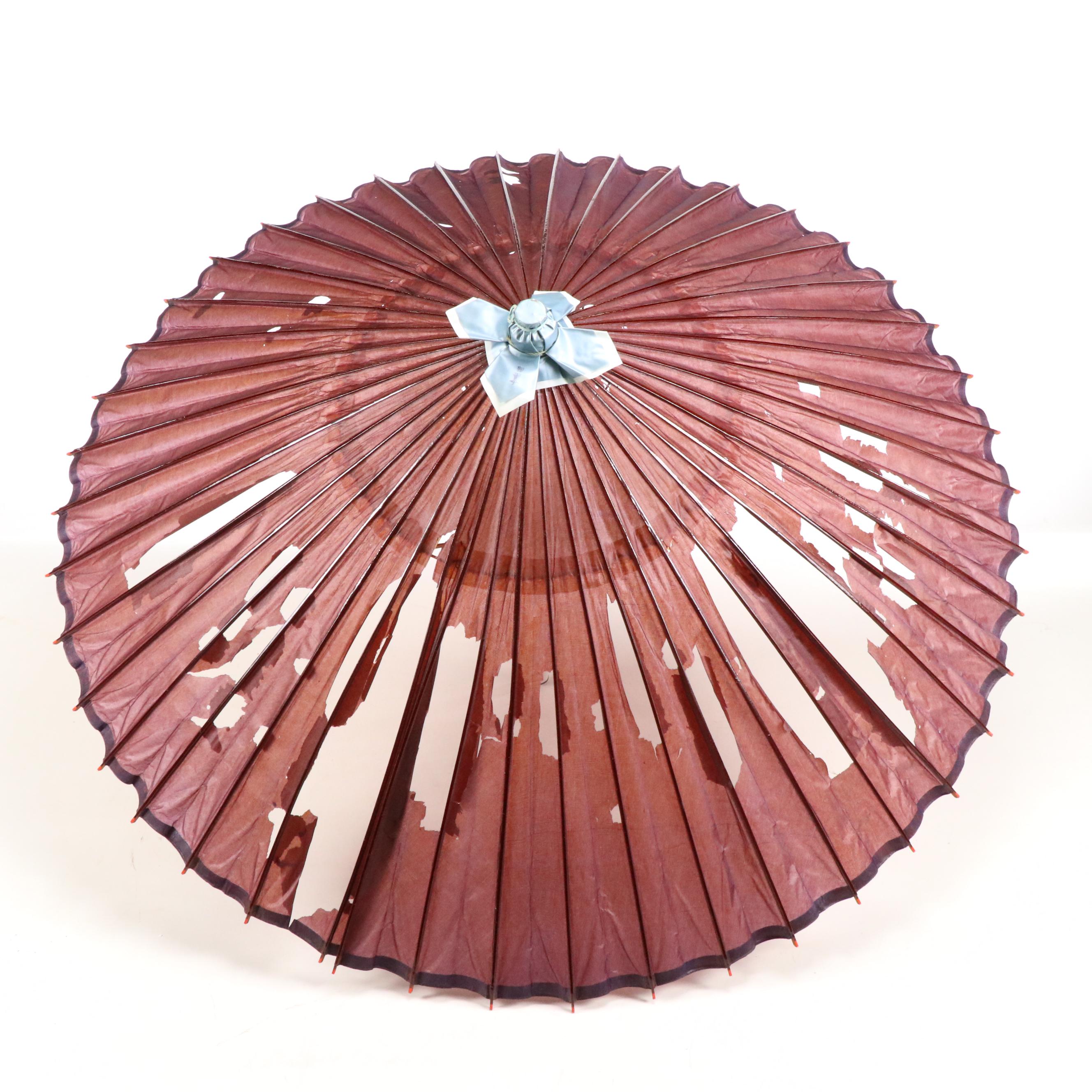 Japanese Bamboo and Washi Paper Umbrella