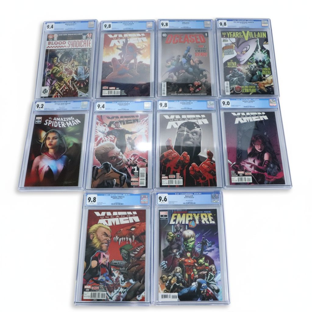 "Uncanny X-Men" #1–5, "Empyre" #1, and More Modern Age Graded Comic Books
