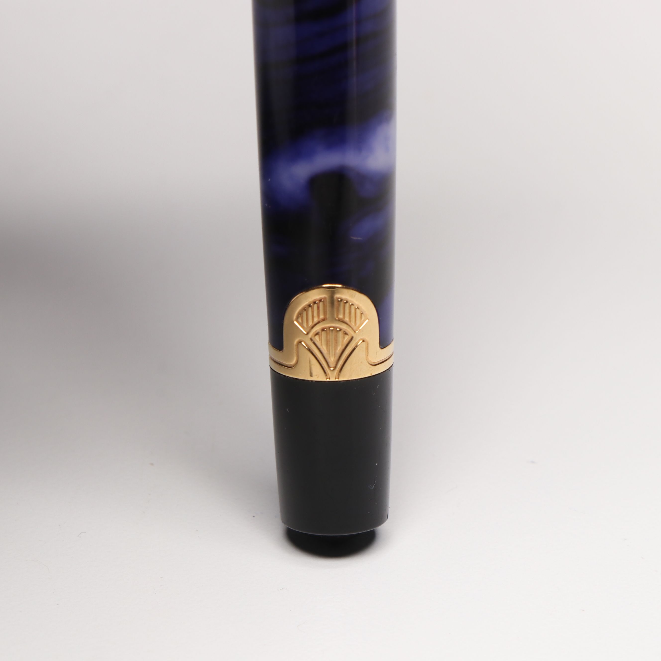 Waterman "Phileas" Blue Marbled Resin Fountain Pen