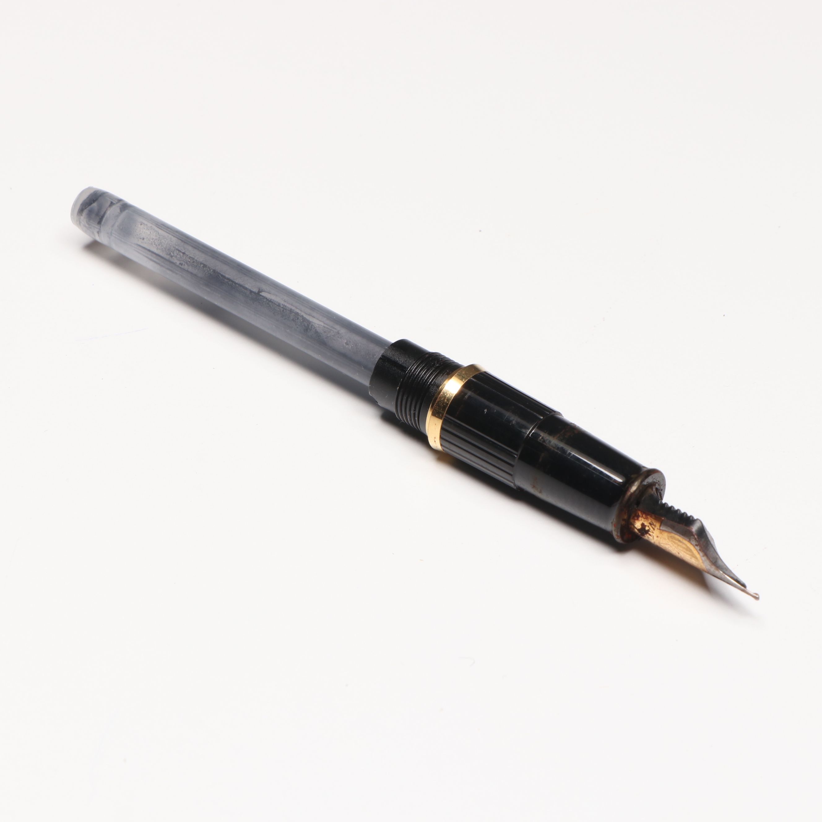 Waterman "Phileas" Blue Marbled Resin Fountain Pen