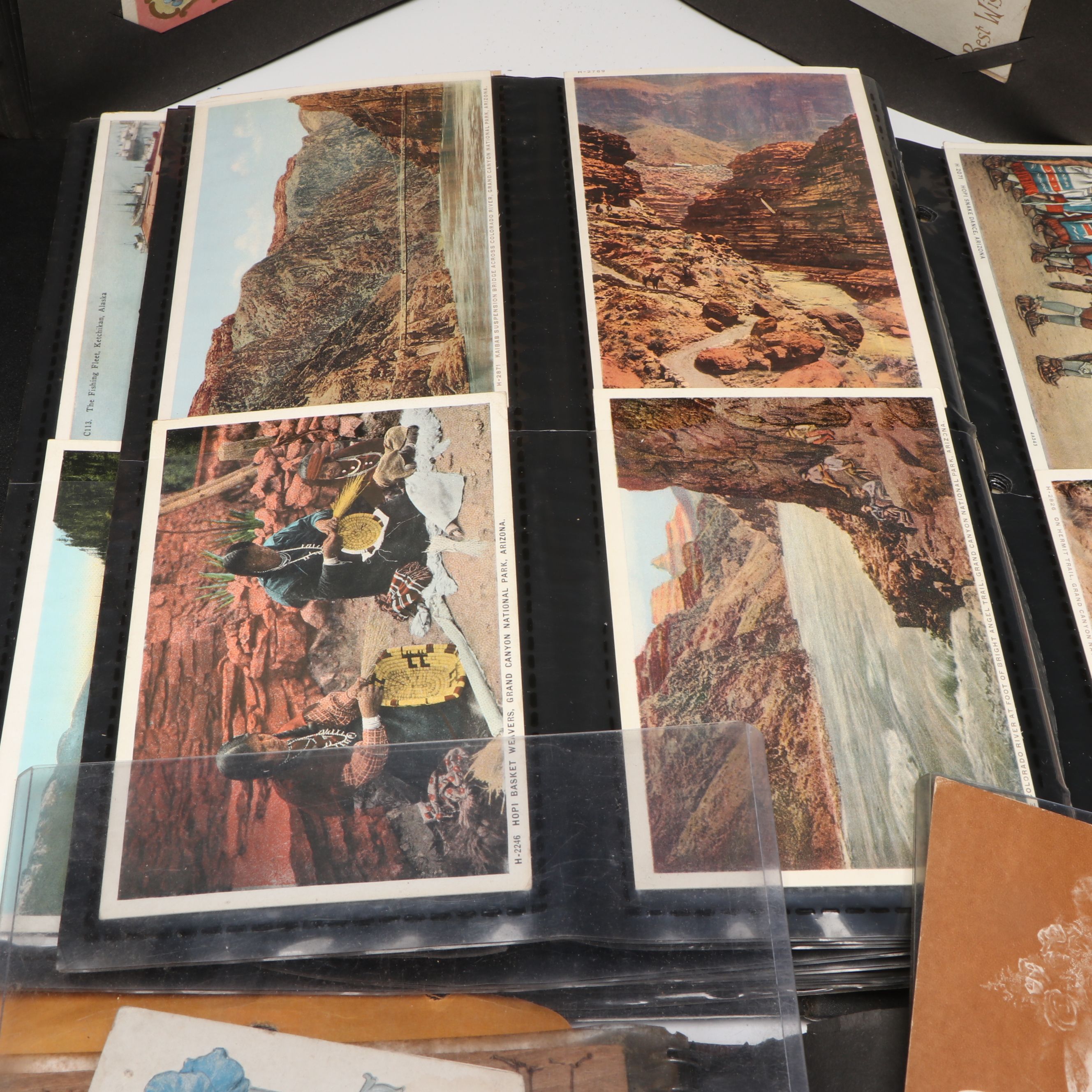 Valentine's Day, Christmas with Other Postcards, Advertisements and More