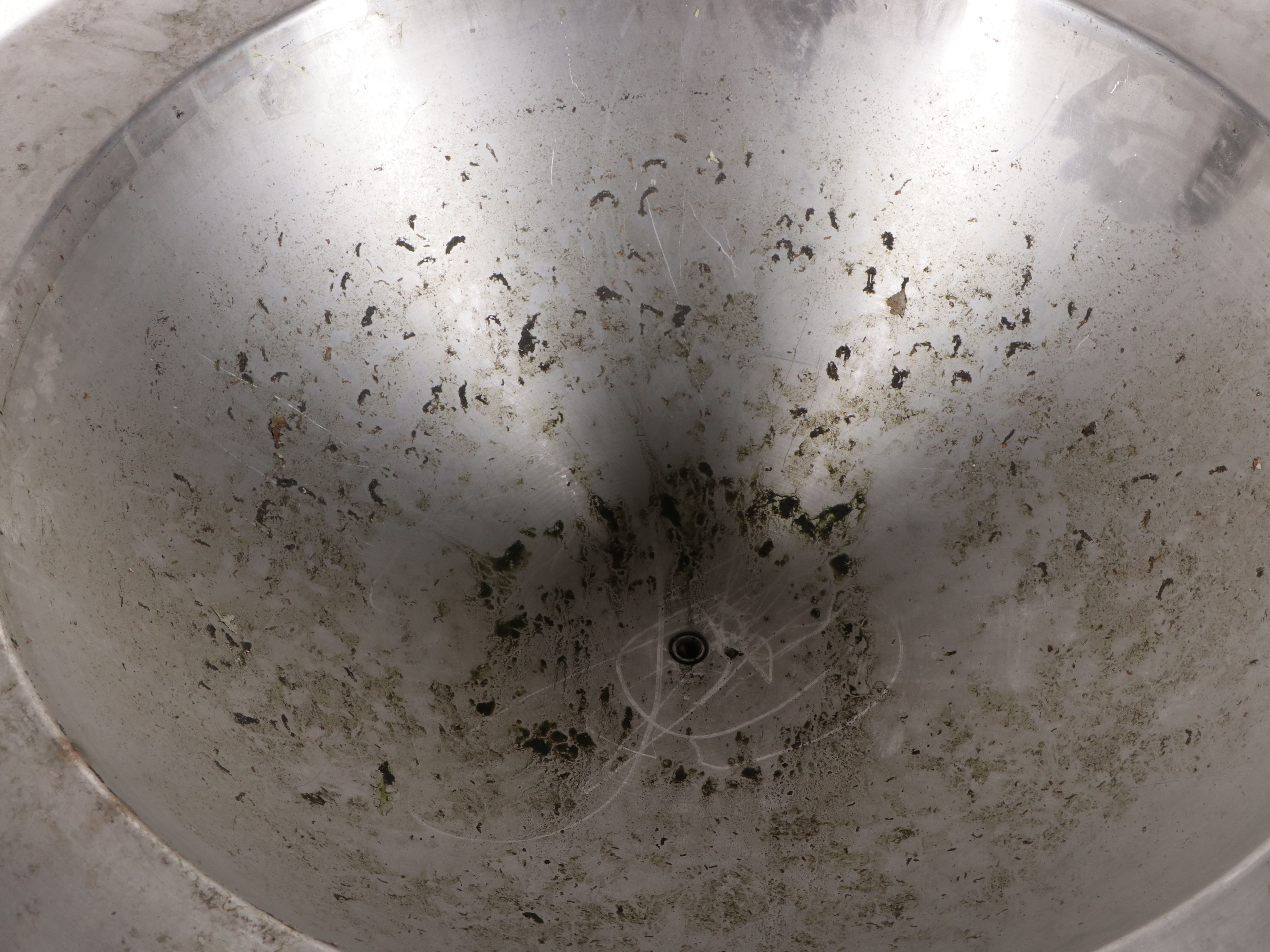 Metal Patio Beverage Server on Stand