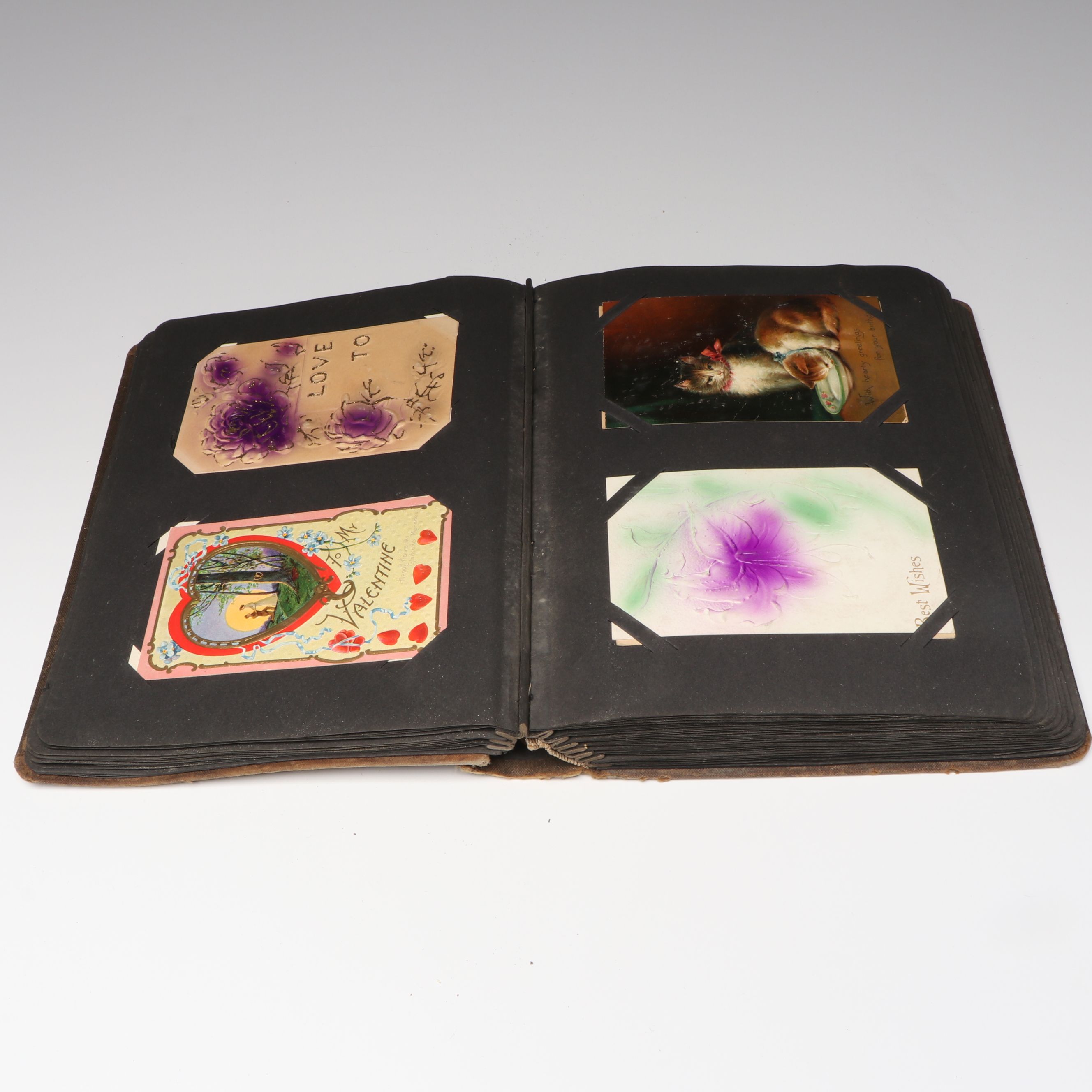 Valentine's Day, Christmas with Other Postcards, Advertisements and More