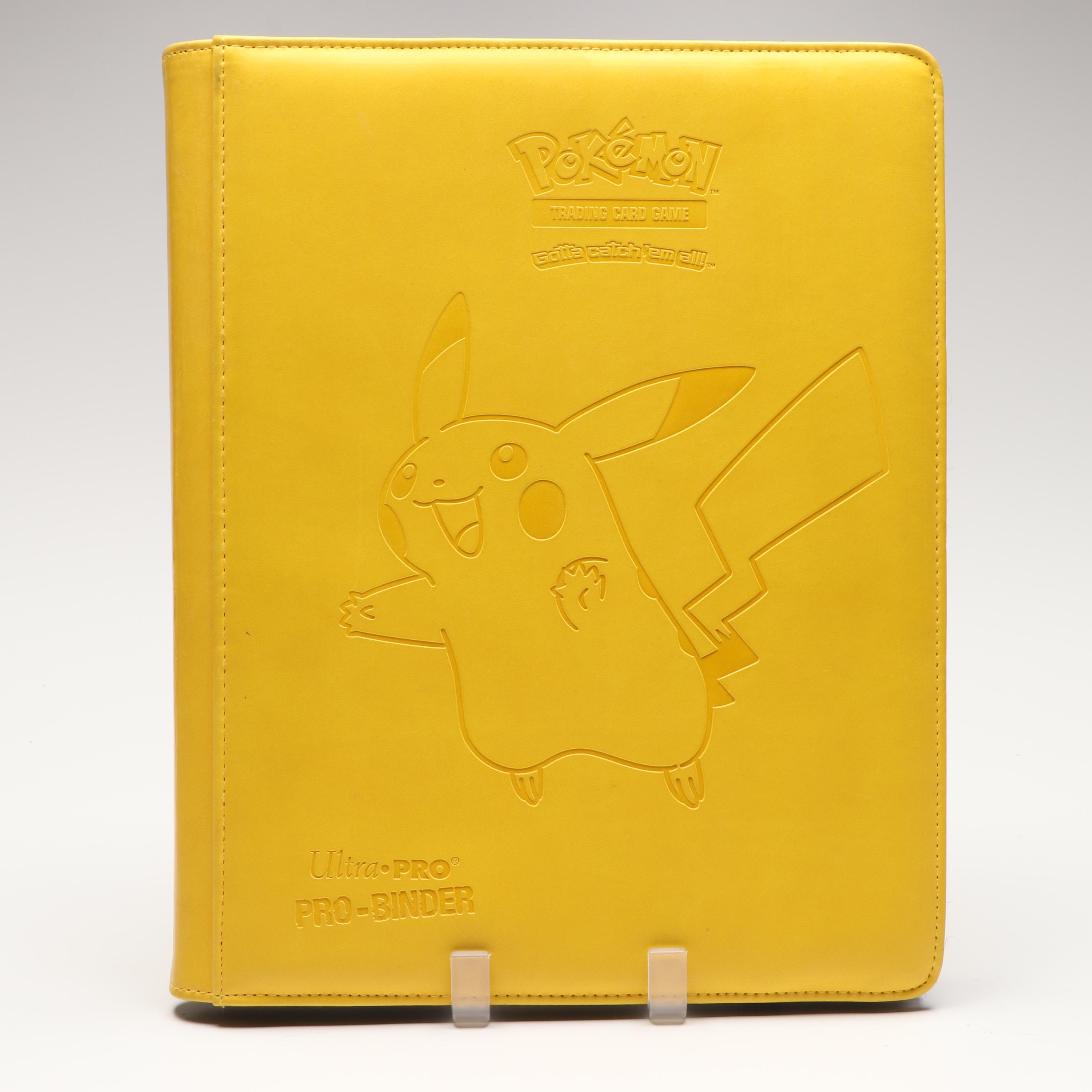 Pokémon Trading Cards in Album and Storage Boxes Including Charizard and More