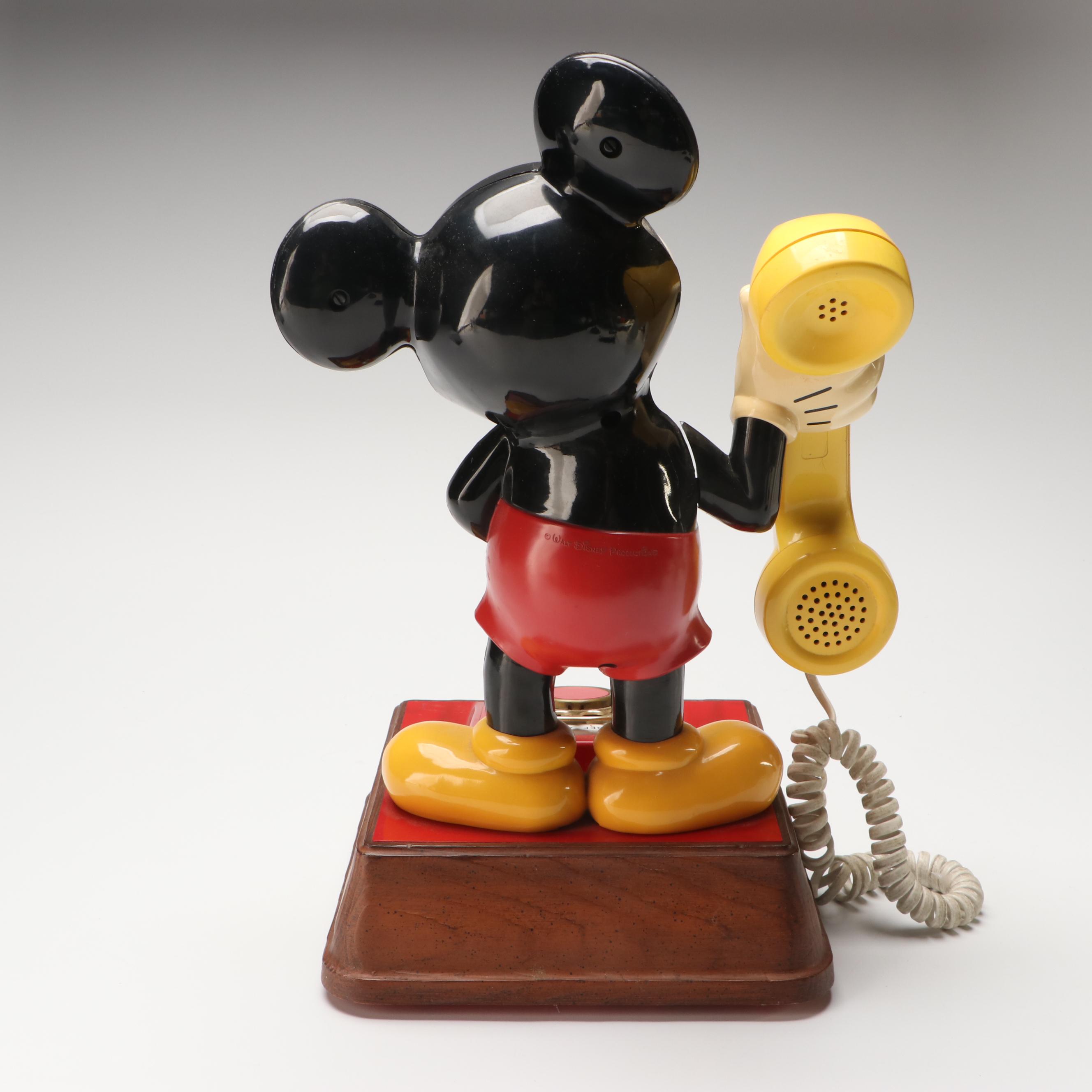 Walt Disney "The Mickey Mouse Phone" Rotary Dial Telephone, 1976