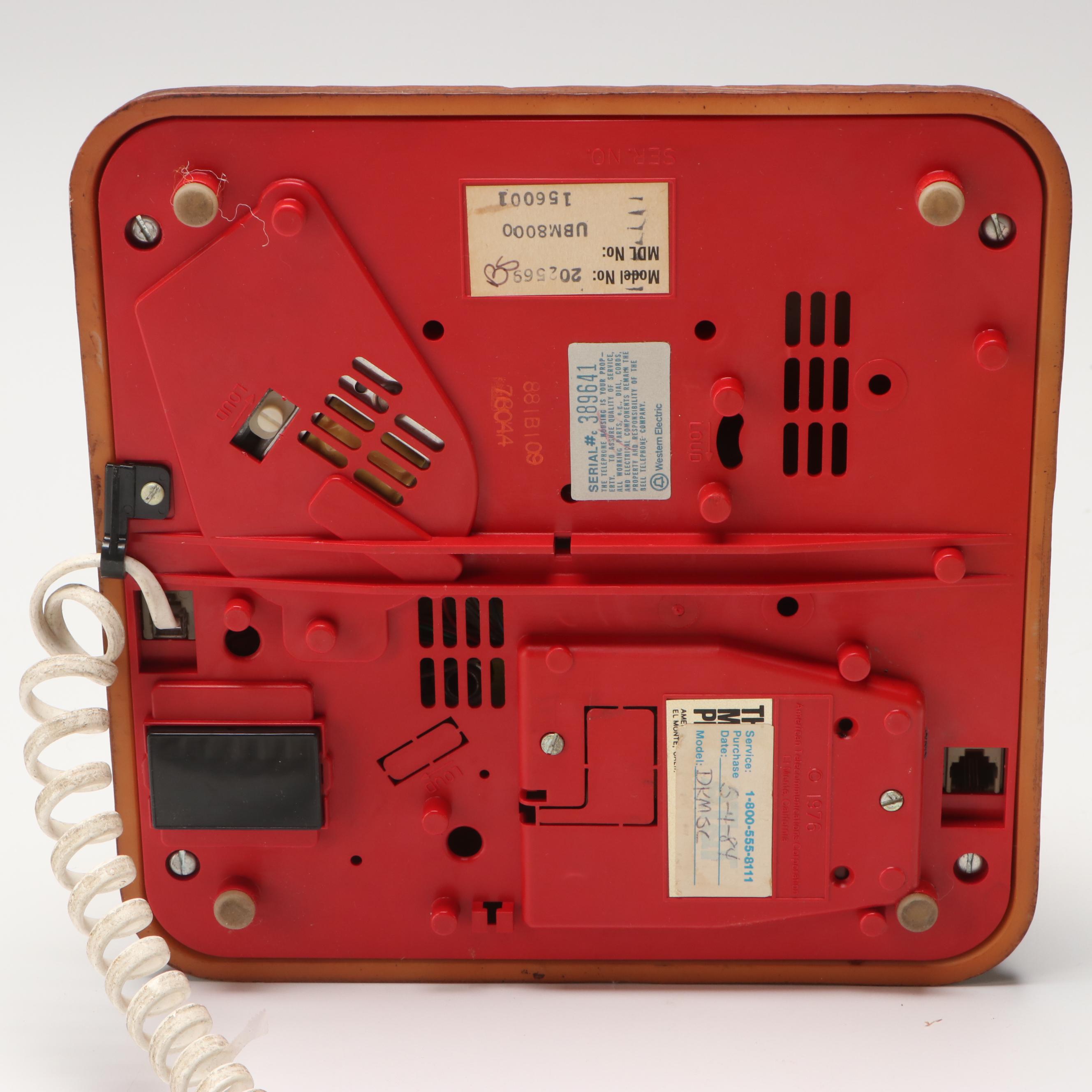 Walt Disney "The Mickey Mouse Phone" Rotary Dial Telephone, 1976