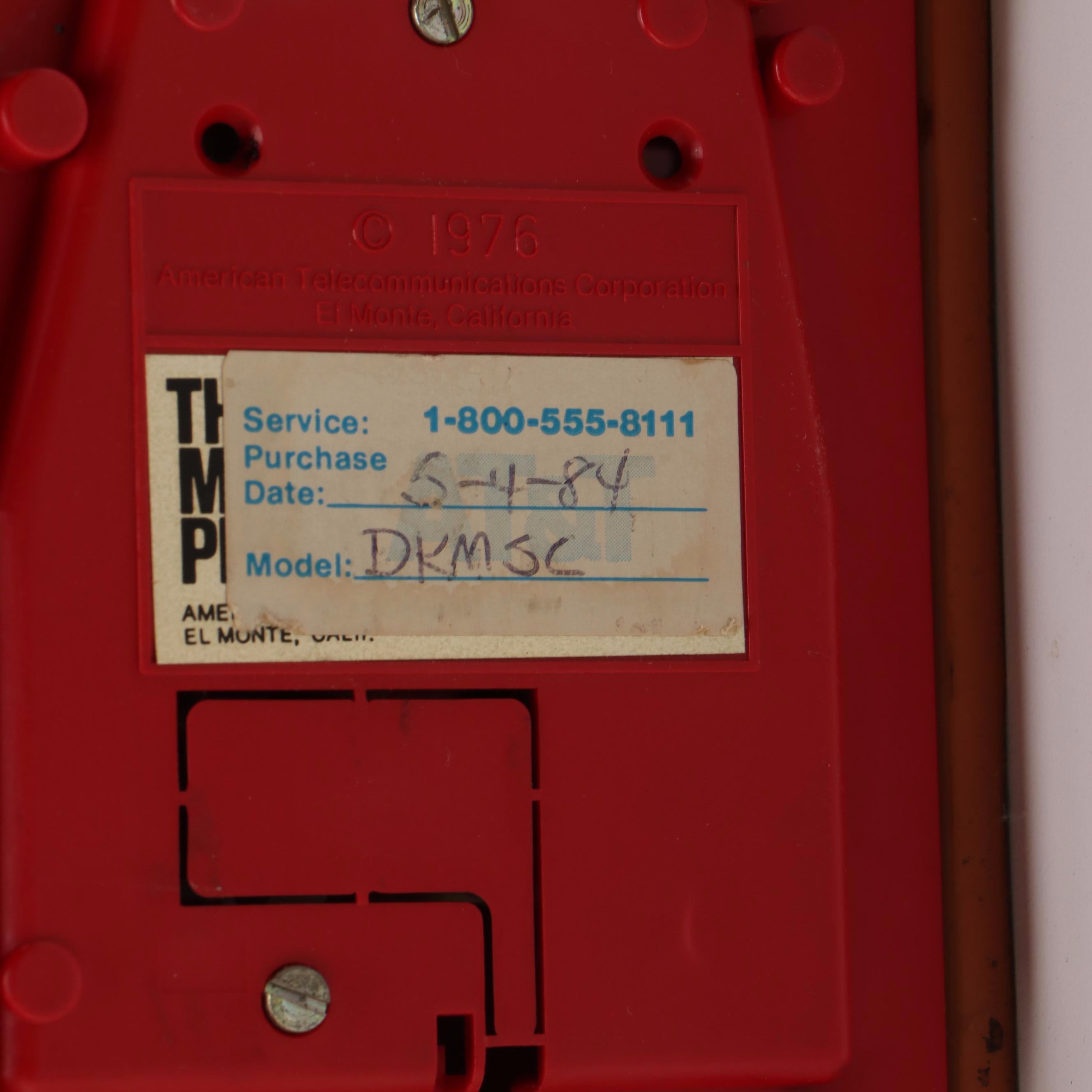 Walt Disney "The Mickey Mouse Phone" Rotary Dial Telephone, 1976