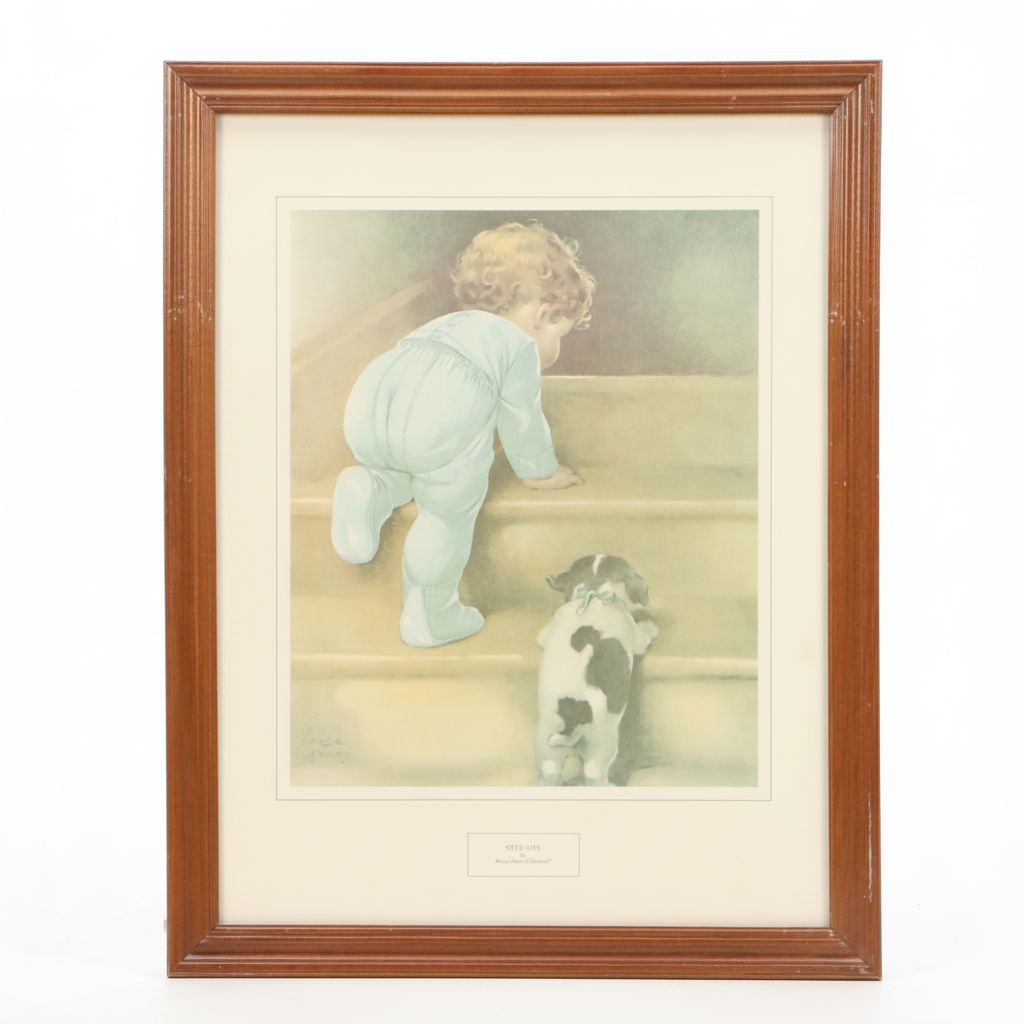 Offset Lithograph After Bessie Pease Gutmann "Nitey Nite," 20th Century