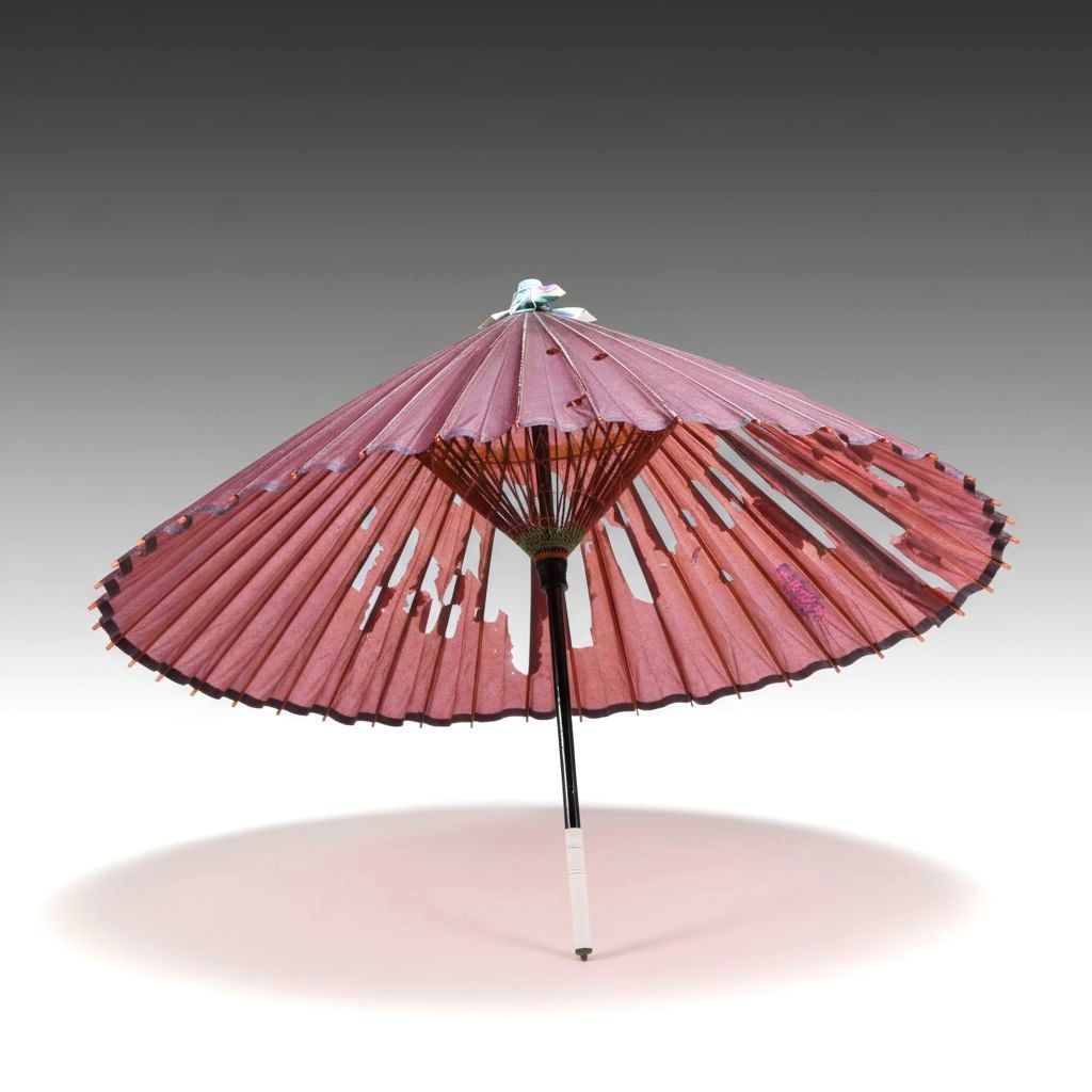 Japanese Bamboo and Washi Paper Umbrella
