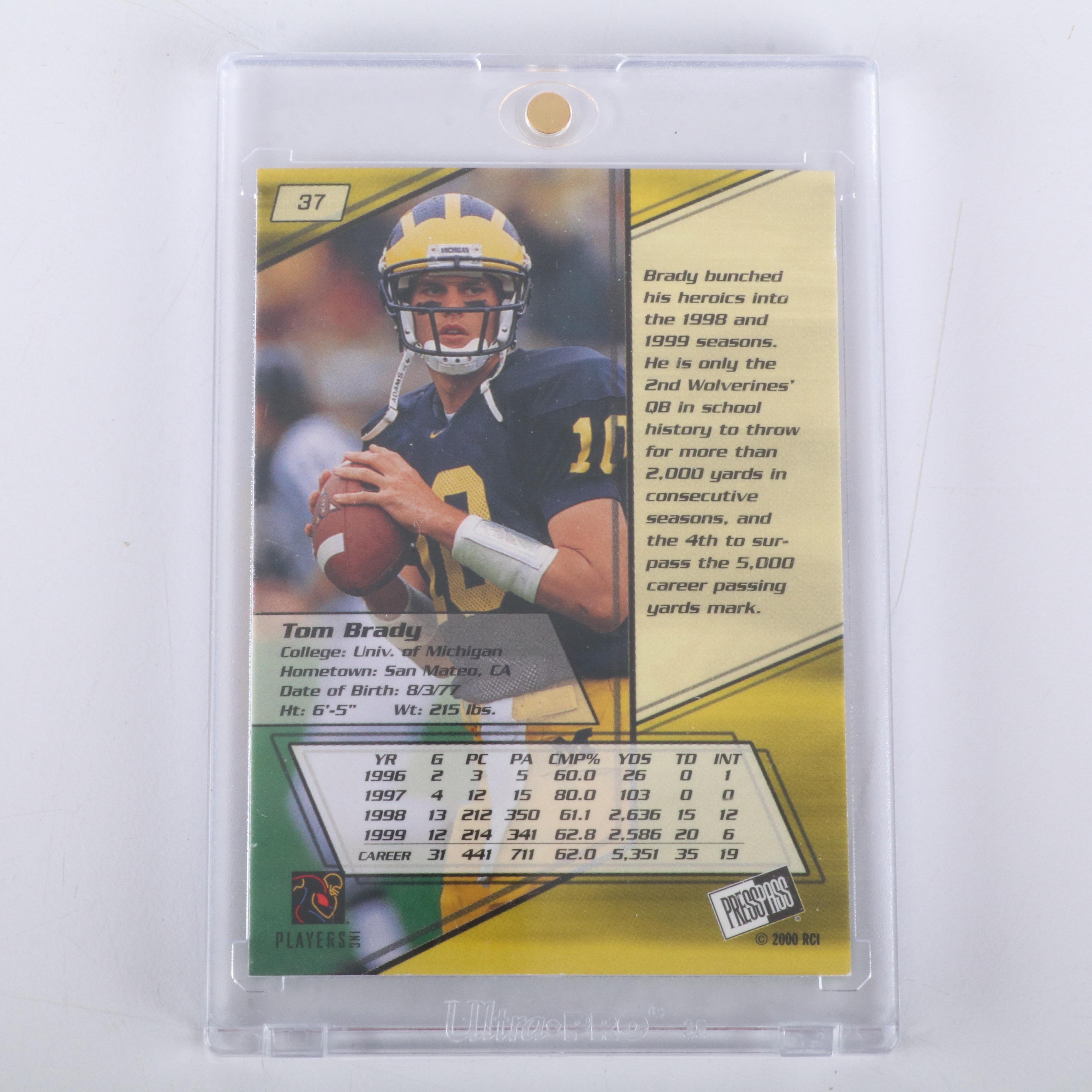 Upper Deck with Other Sports Cards Featuring Tom Brady Rookie and More