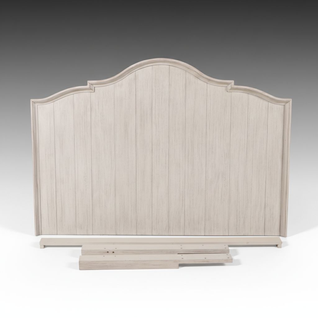 Liberty Furniture Queen Wooden Louis XVI Style Panel Headboard
