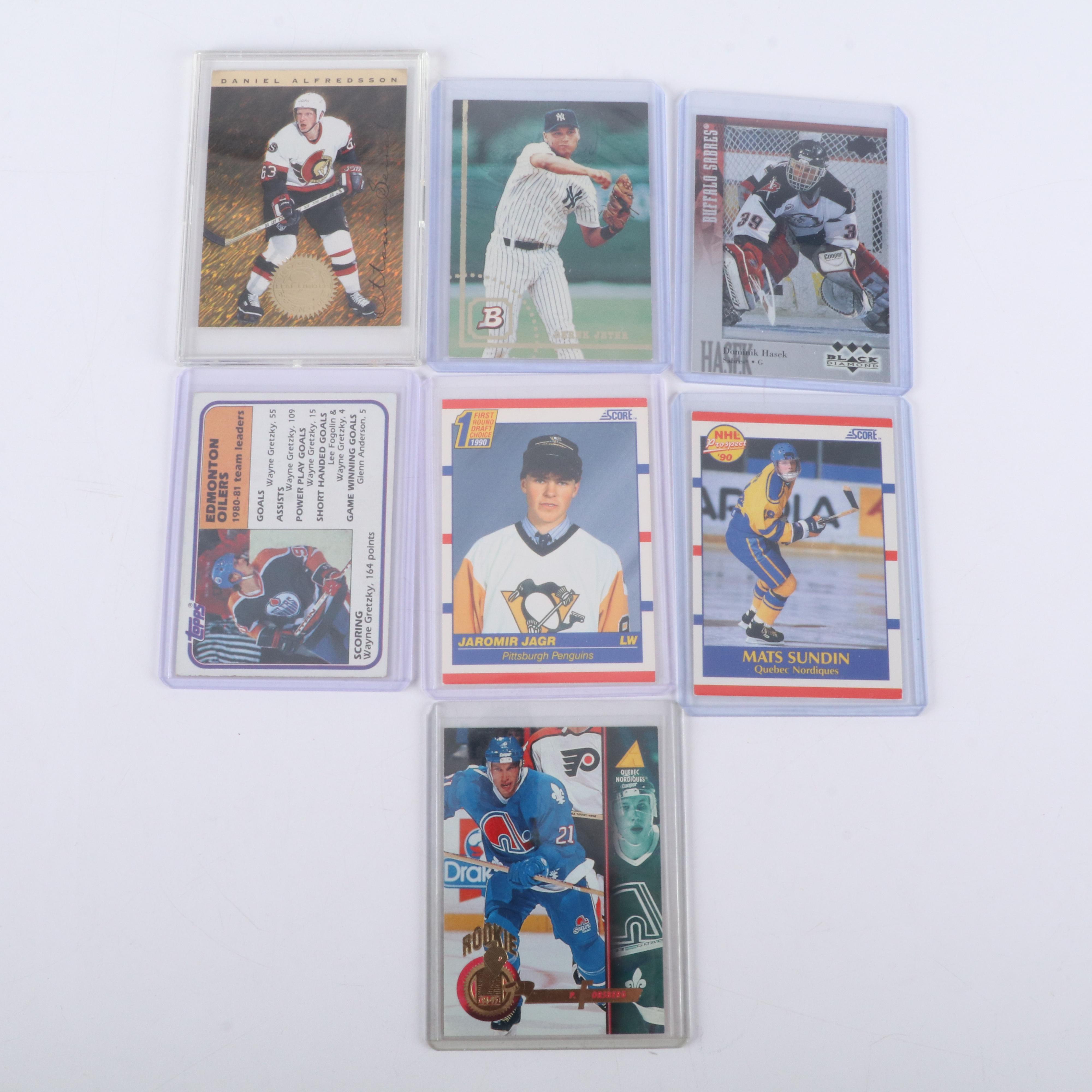 Upper Deck with Other Sports Cards Featuring Tom Brady Rookie and More