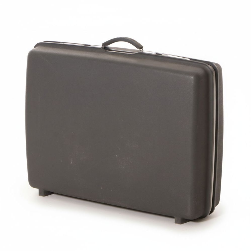 Samsonite "Saturn" Gray Hard-Shell Suitcase