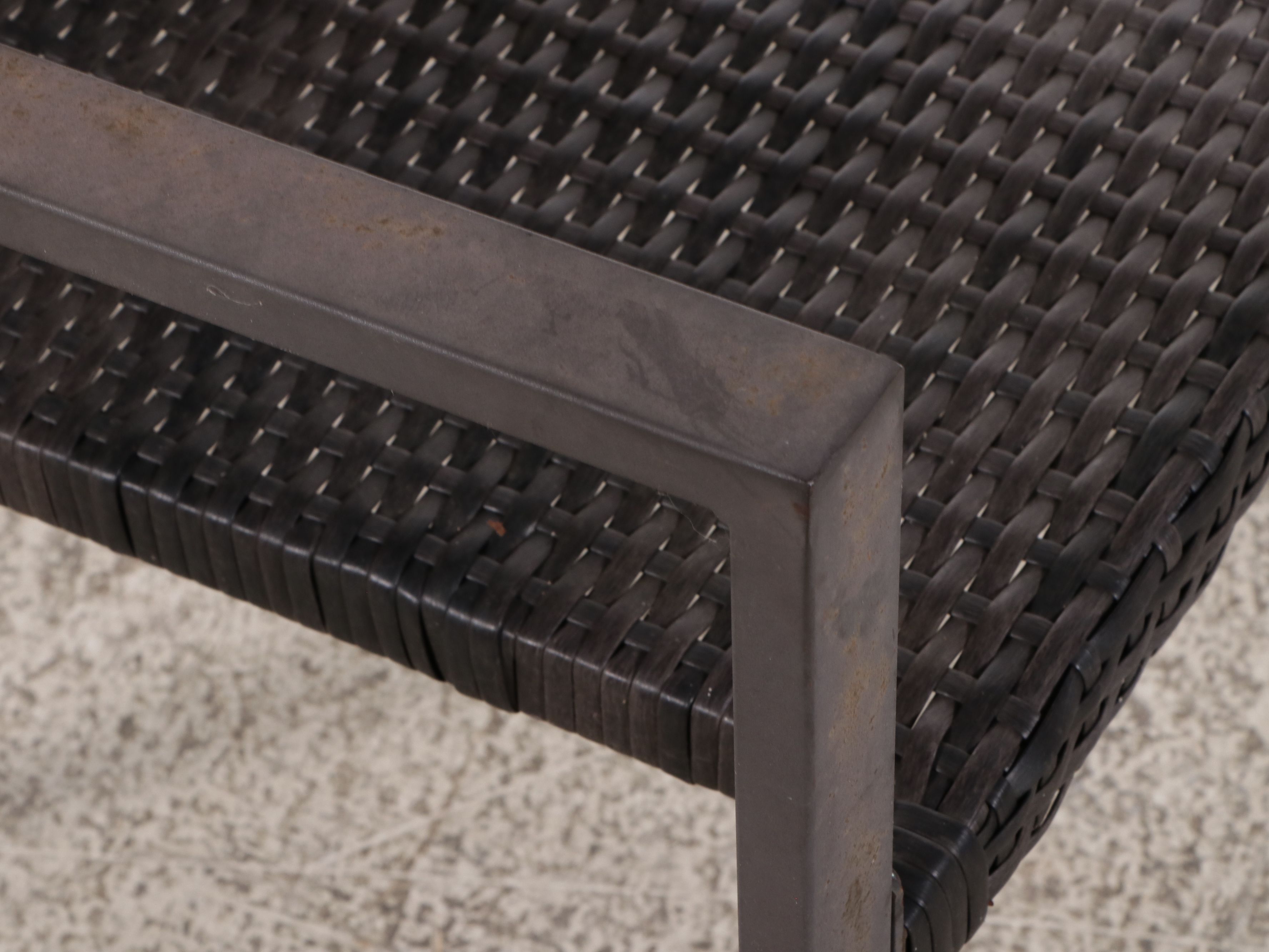 Sunjoe Contemporary Propane Fire Pit Table and Set of Four Patio Chairs