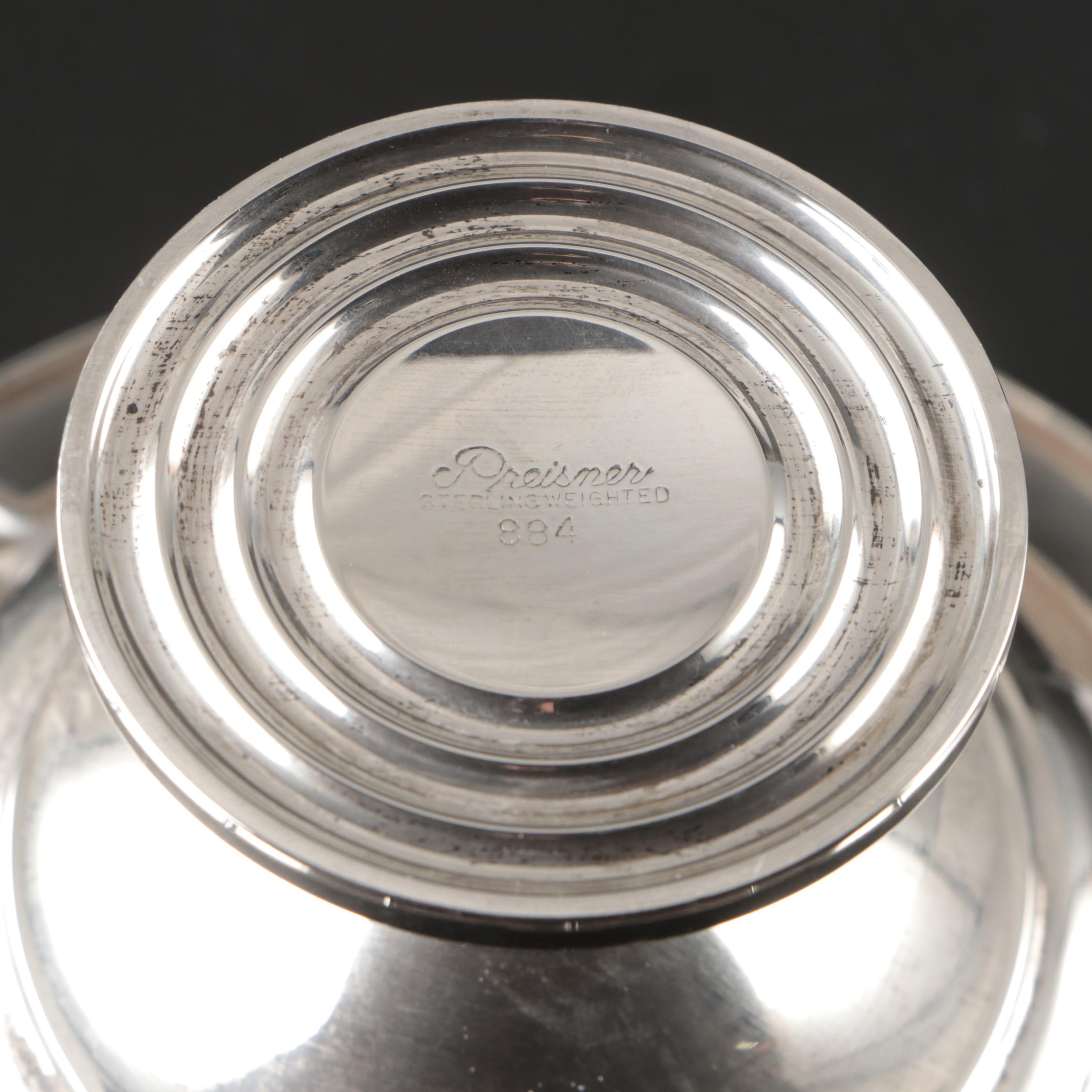 Richard M. Woods Weighted Sterling Candle Holders and More Sterling Décor