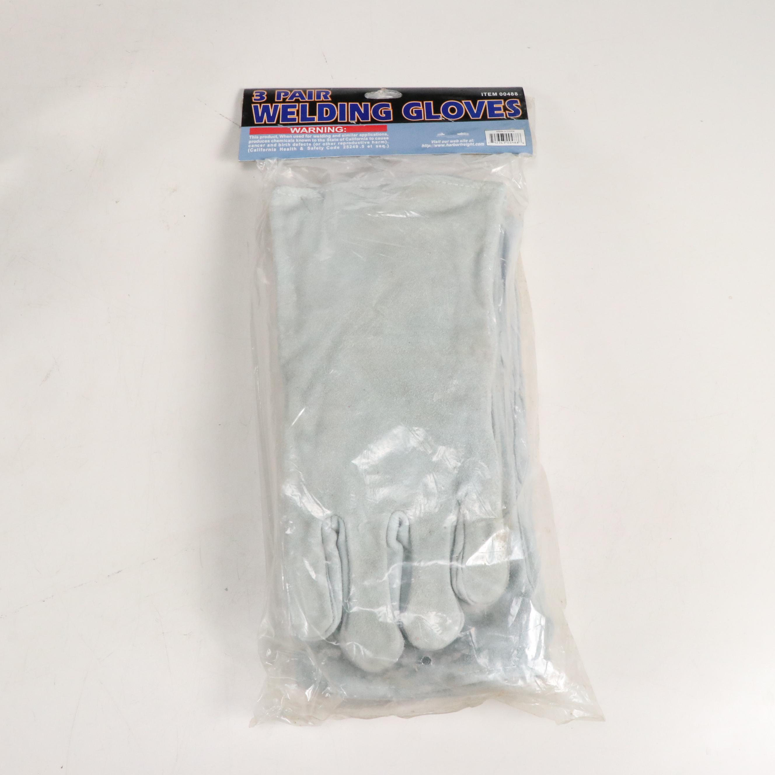 Ironton Stick/TIG ARC 80 Welder with Gloves and Helmet