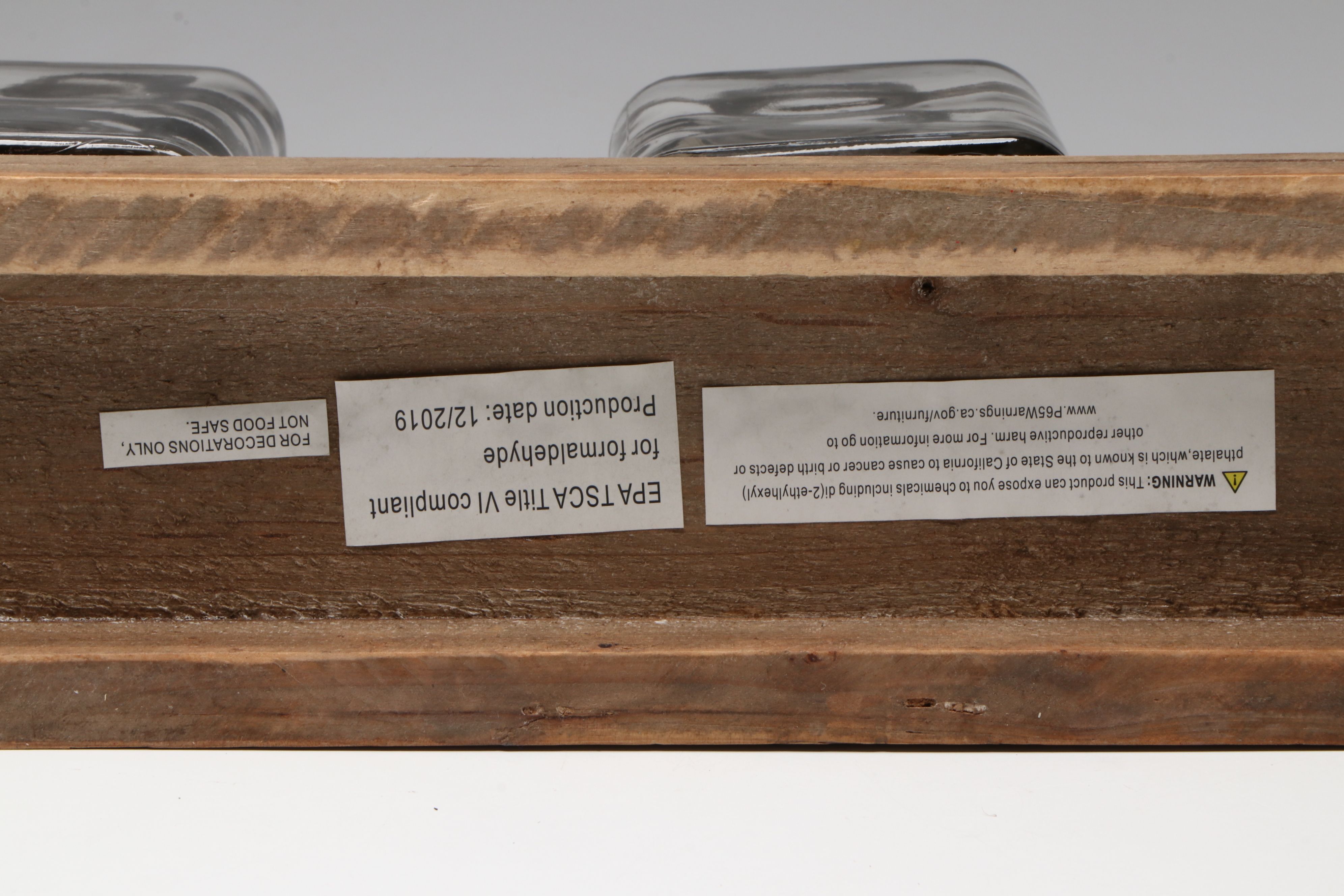 MacKenzie-Childs Wax Candles, Mounted Glass Vases, and Artificial Lily Bouquet