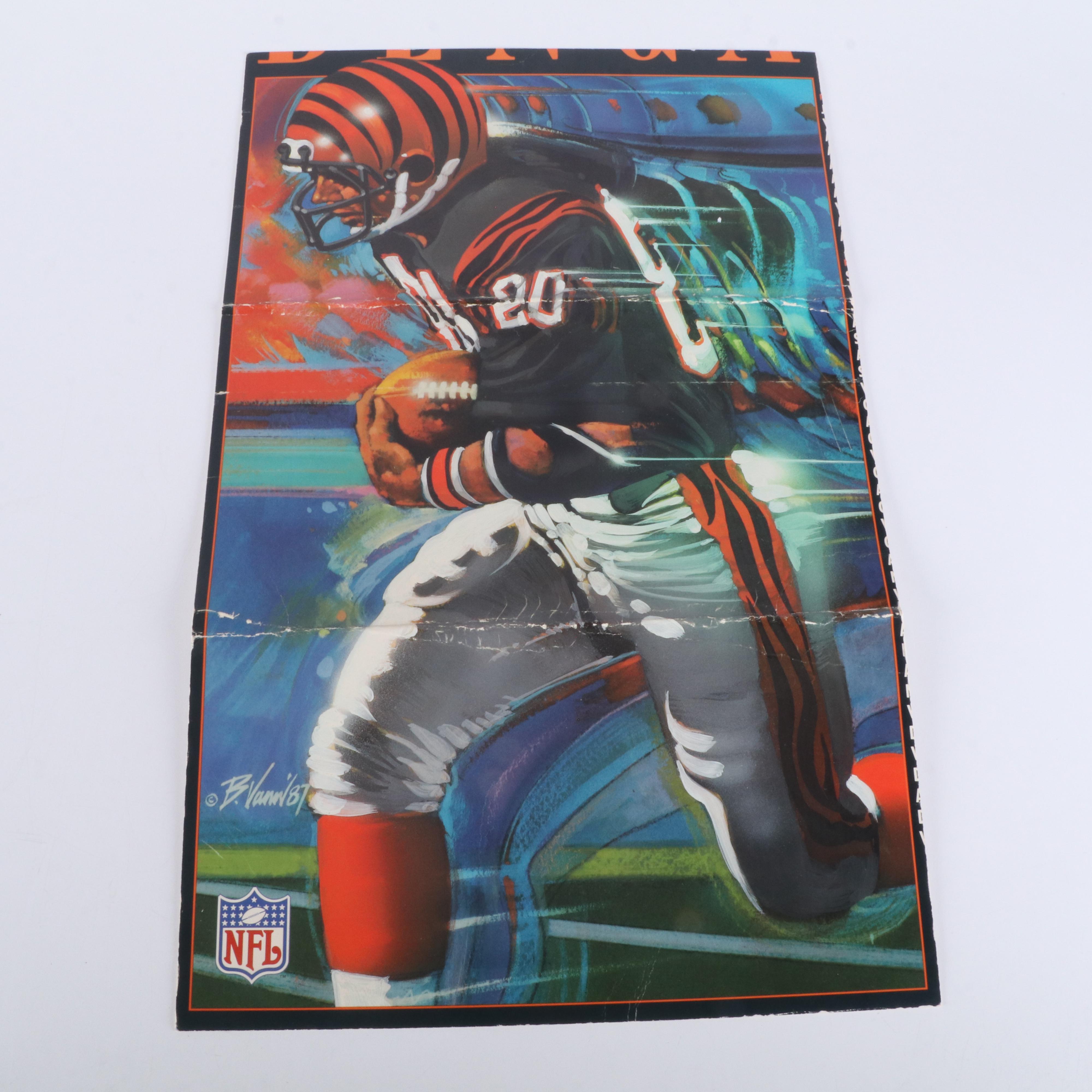 Cincinnati Bengals and Reds Pennants with Wall Decor and More,