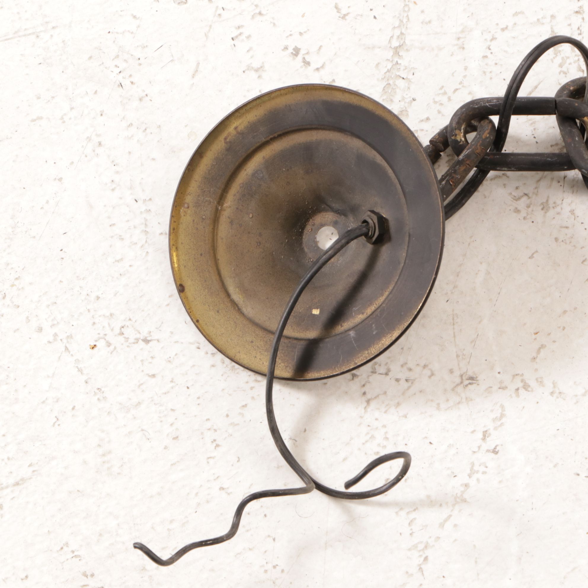 Gothic Style Dragon Motif Wrought Iron Crown Chandelier