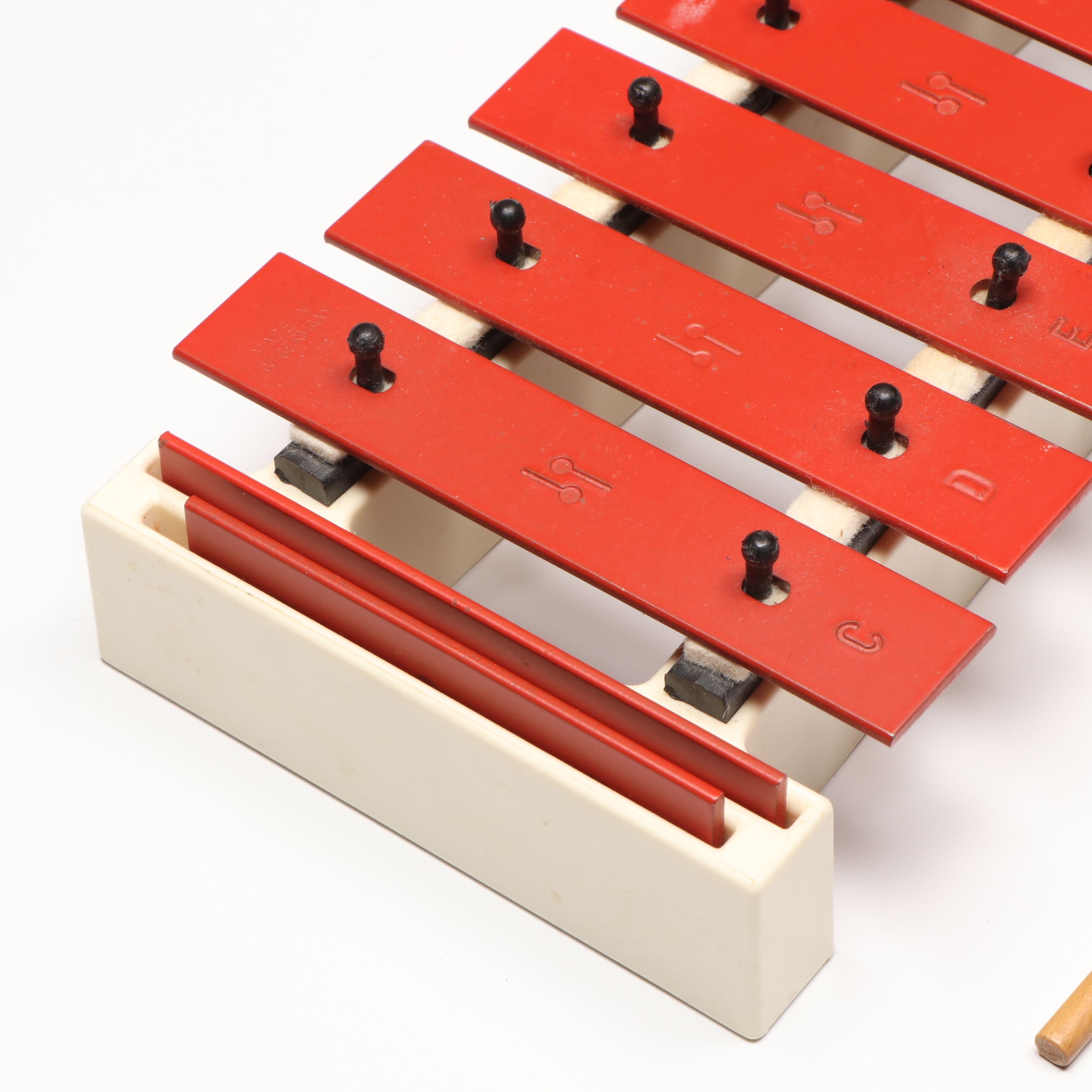 Brio Wooden Clown Pull Toy with More Vintage Children's Instruments and Toys