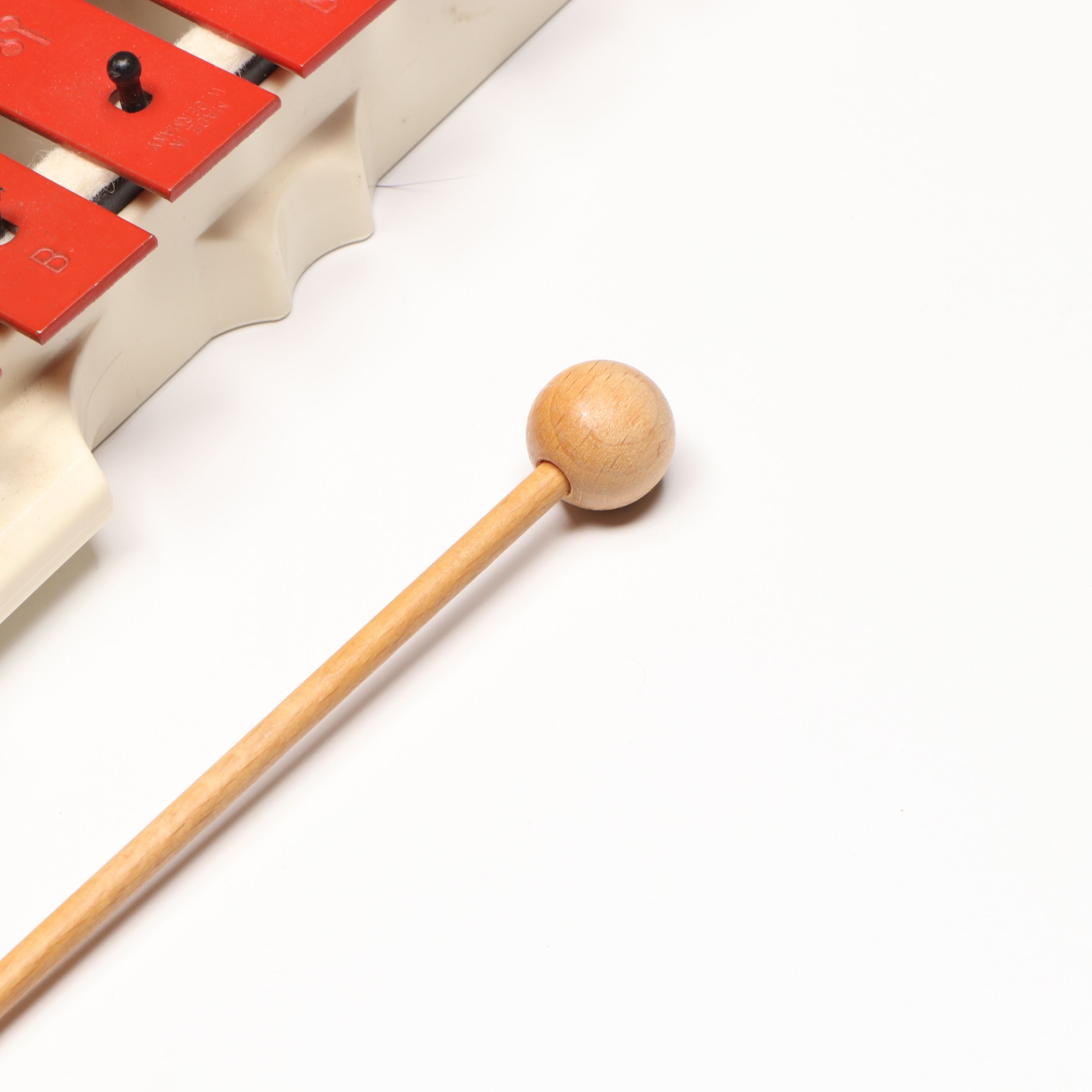 Brio Wooden Clown Pull Toy with More Vintage Children's Instruments and Toys