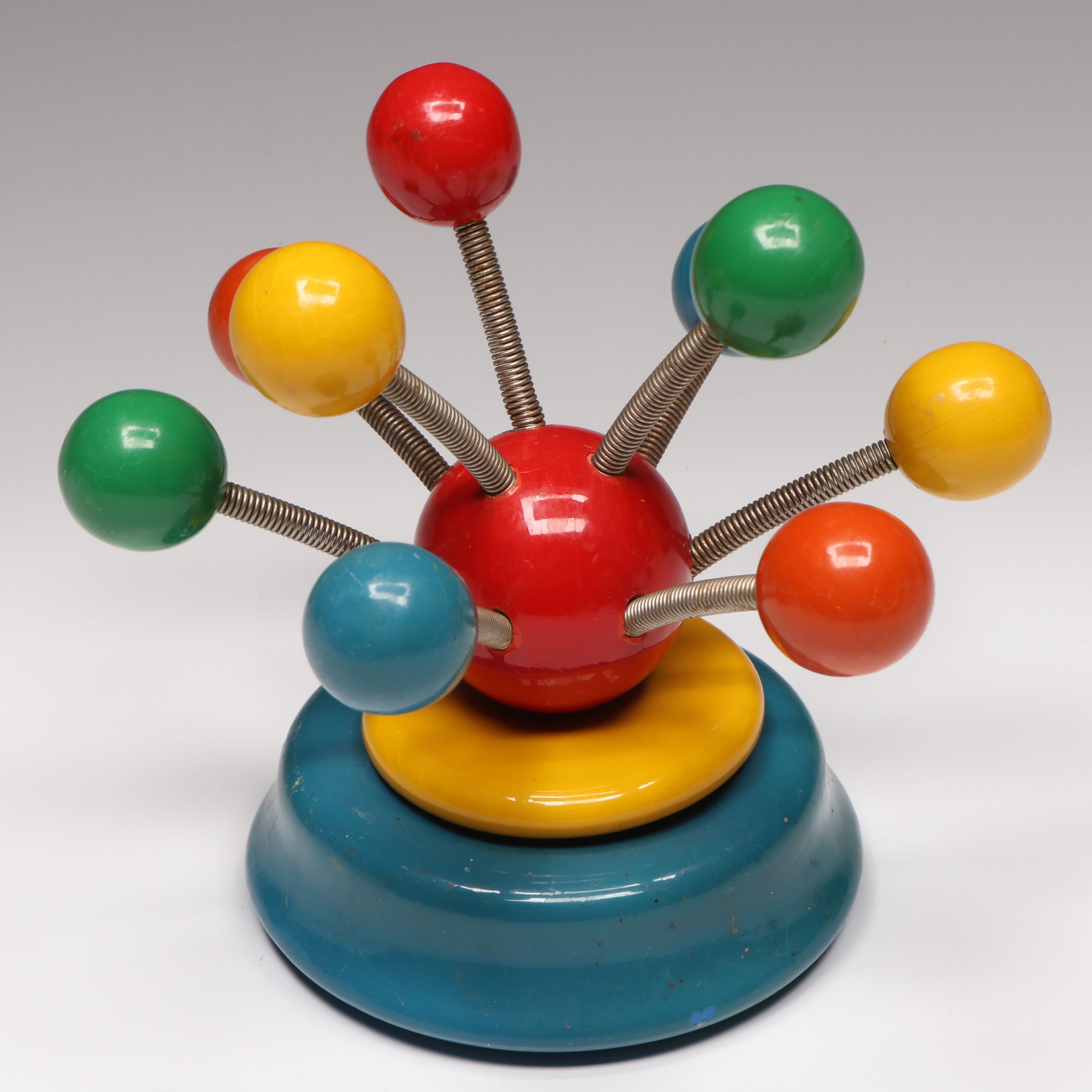 Brio Wooden Clown Pull Toy with More Vintage Children's Instruments and Toys