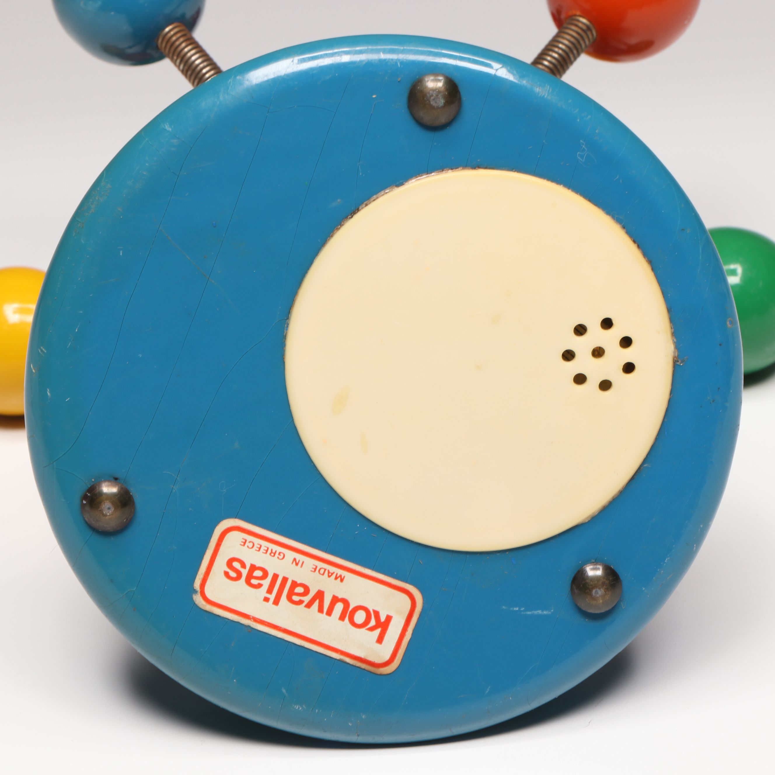 Brio Wooden Clown Pull Toy with More Vintage Children's Instruments and Toys