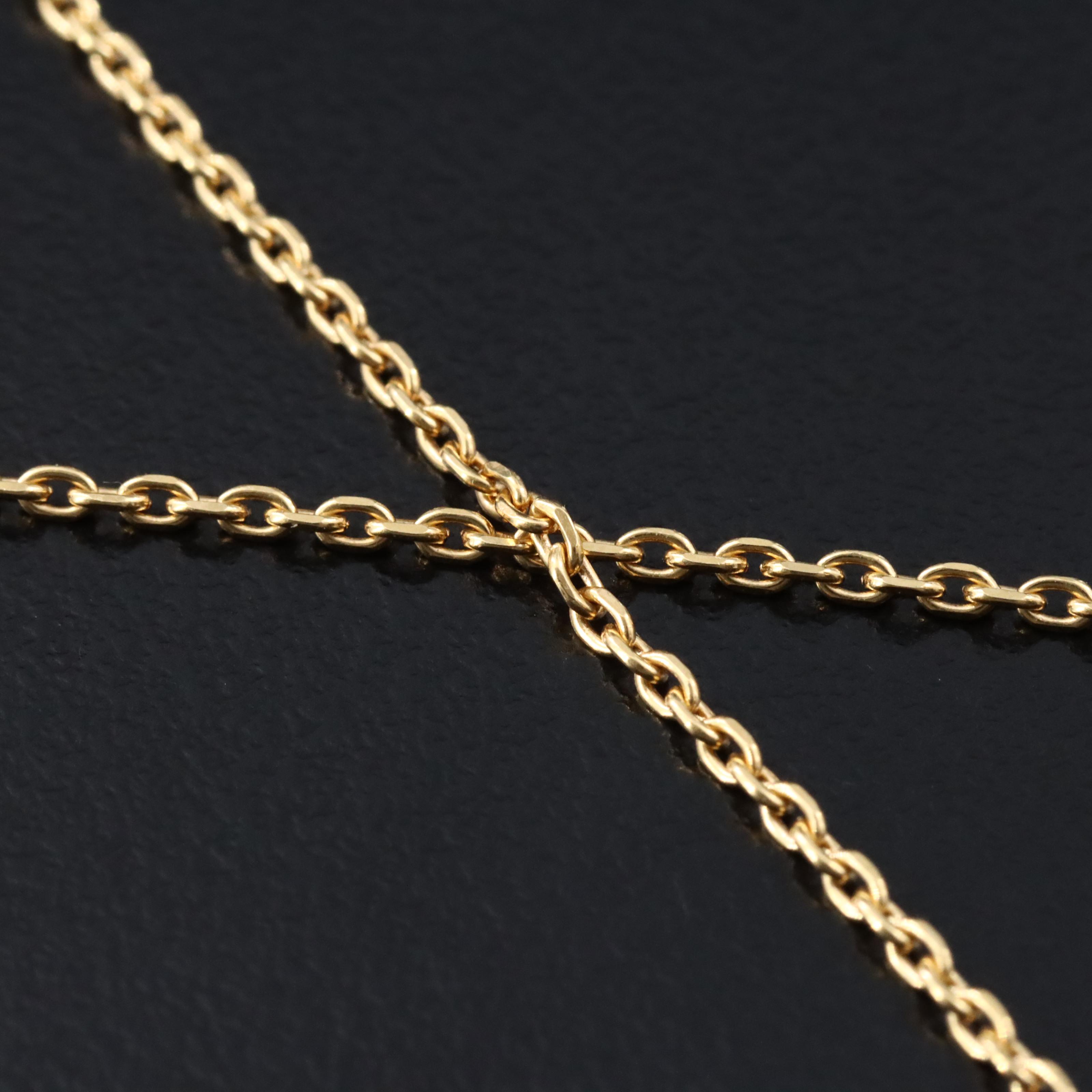 Van Cleef & Arpels Fleurette 18K 0.92 CTW Diamond Necklace