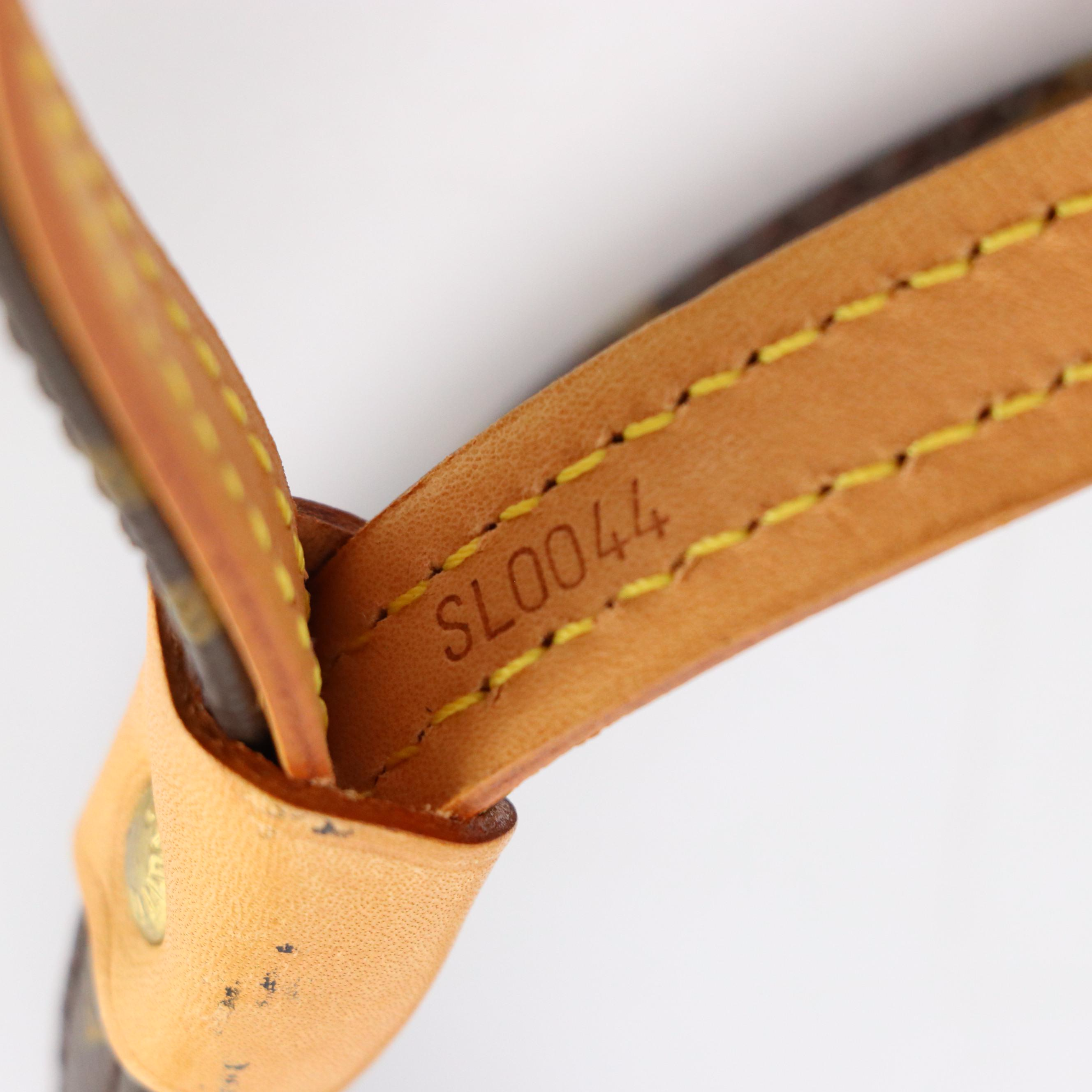 Louis Vuitton Monogram Canvas Small Pet Leash with Vachetta Leather Trim