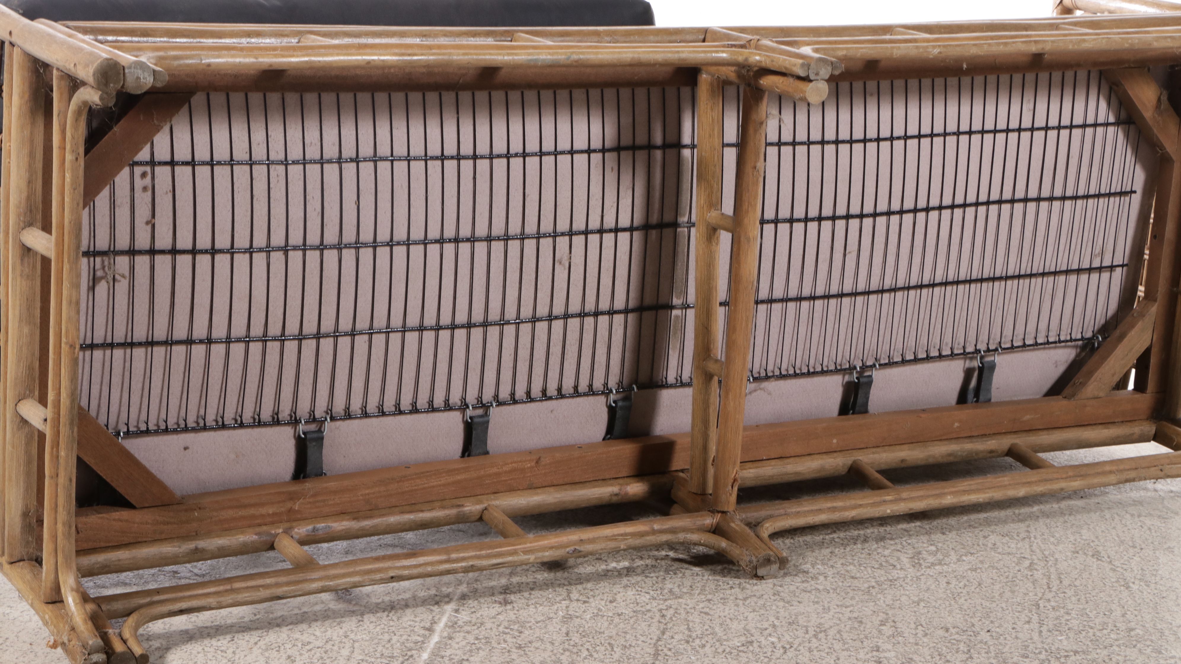 Brighton Pavilion Style Rattan Patio Sofa