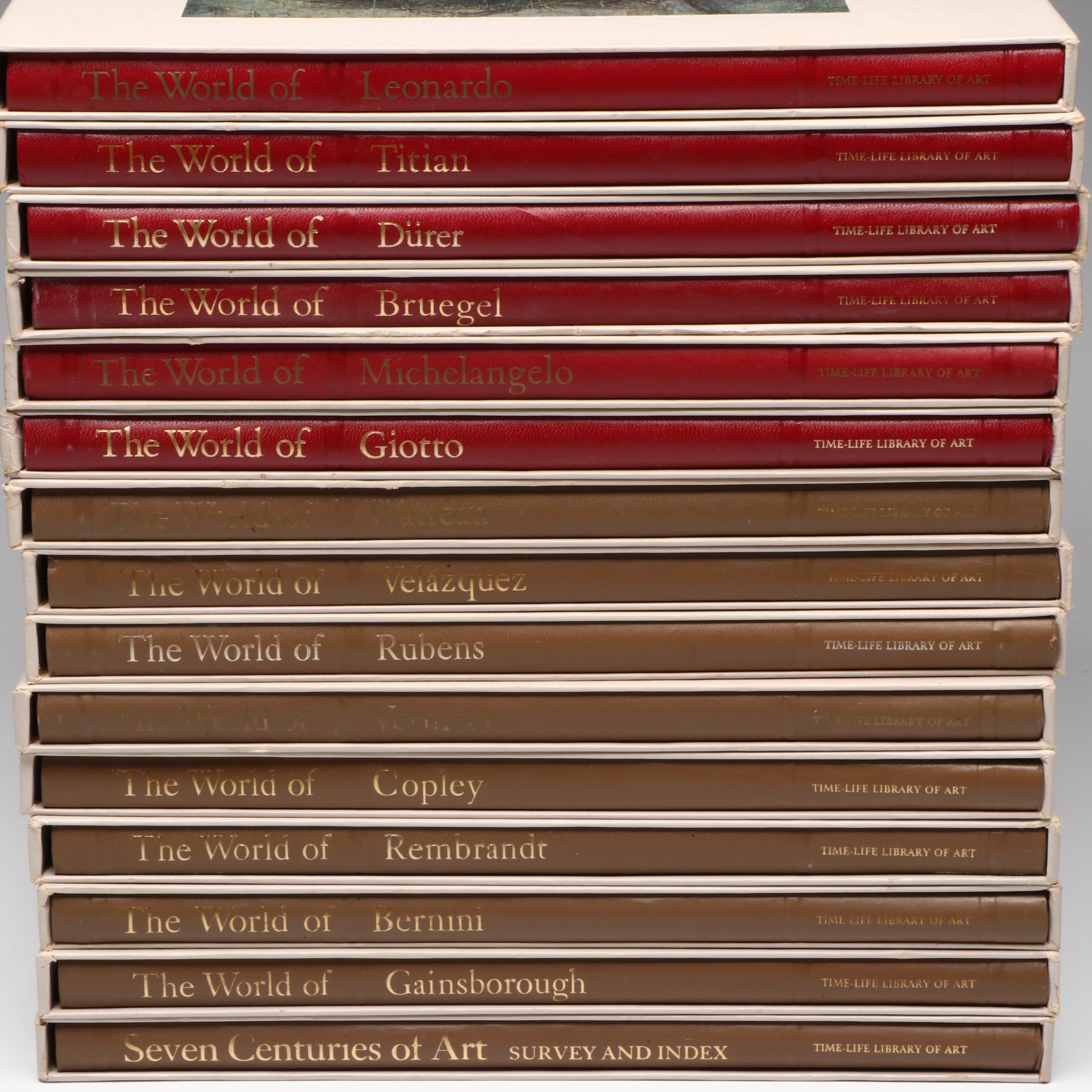 Time-Life Library of Art "The World of" Art Books, Mid to Late 20th Century