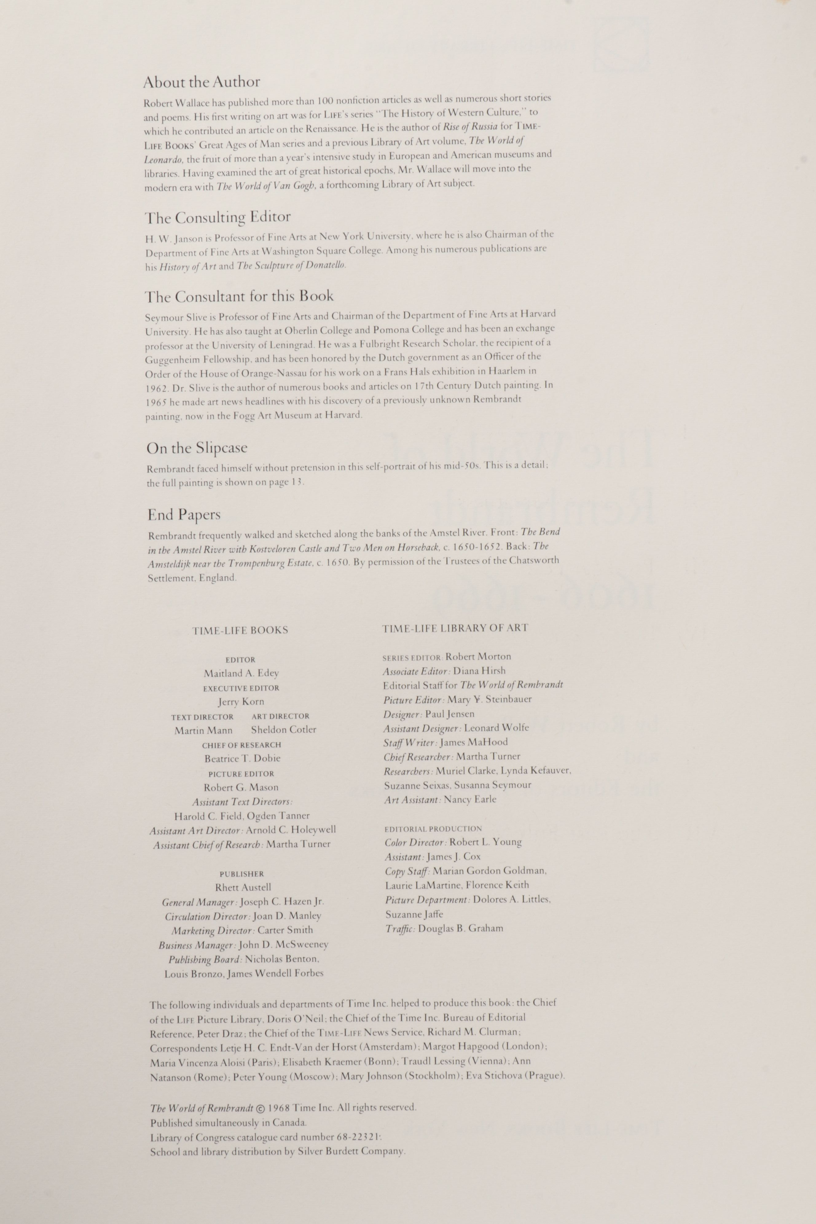 Time-Life Library of Art "The World of" Art Books, Mid to Late 20th Century