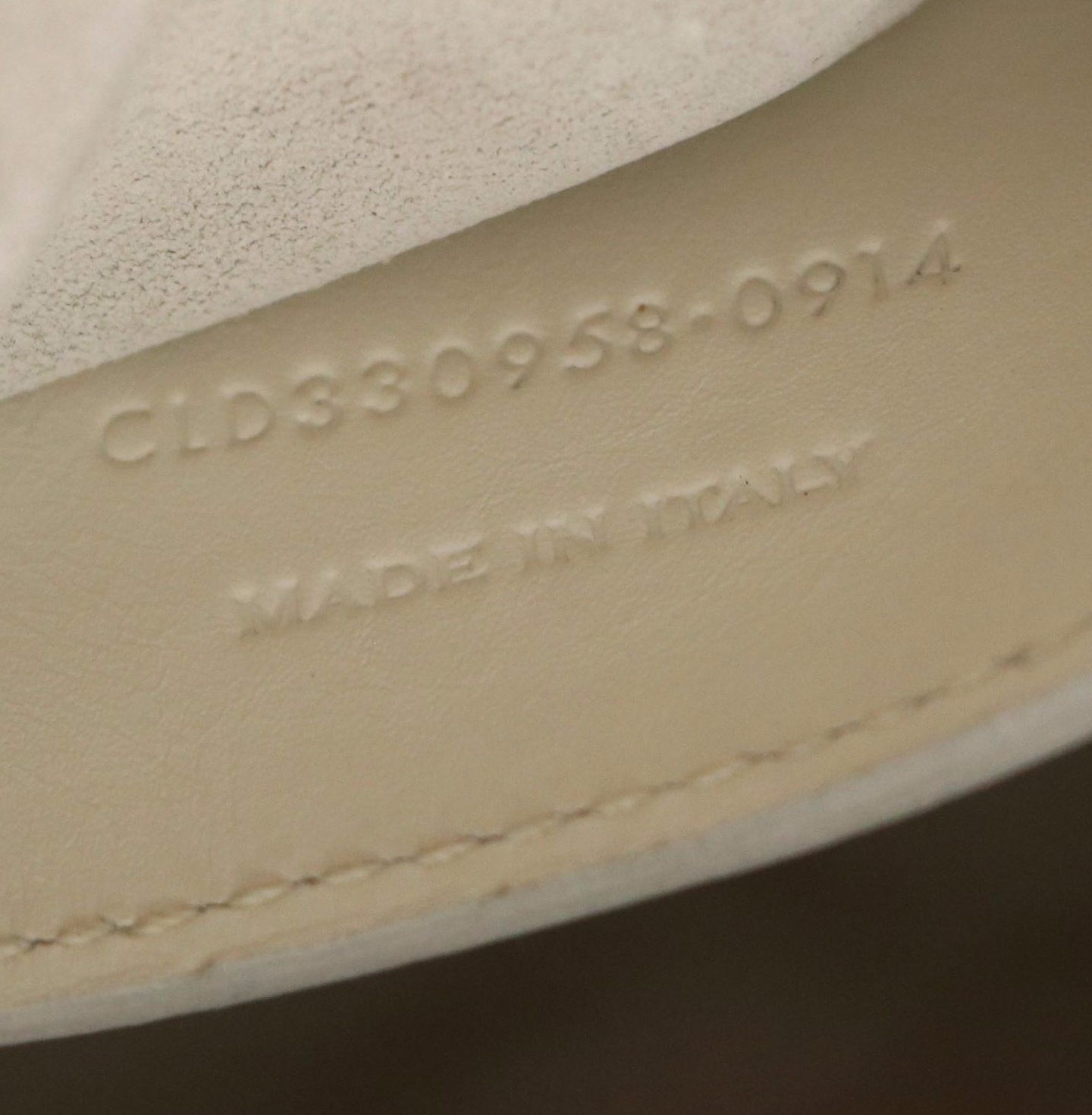 Saint Laurent Baby Duffle Two-Way Bag in White Calfskin Leather