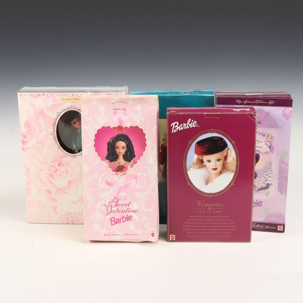 Barbie "My Fair Lady", "Victorian Elegance" with More Barbie Dolls