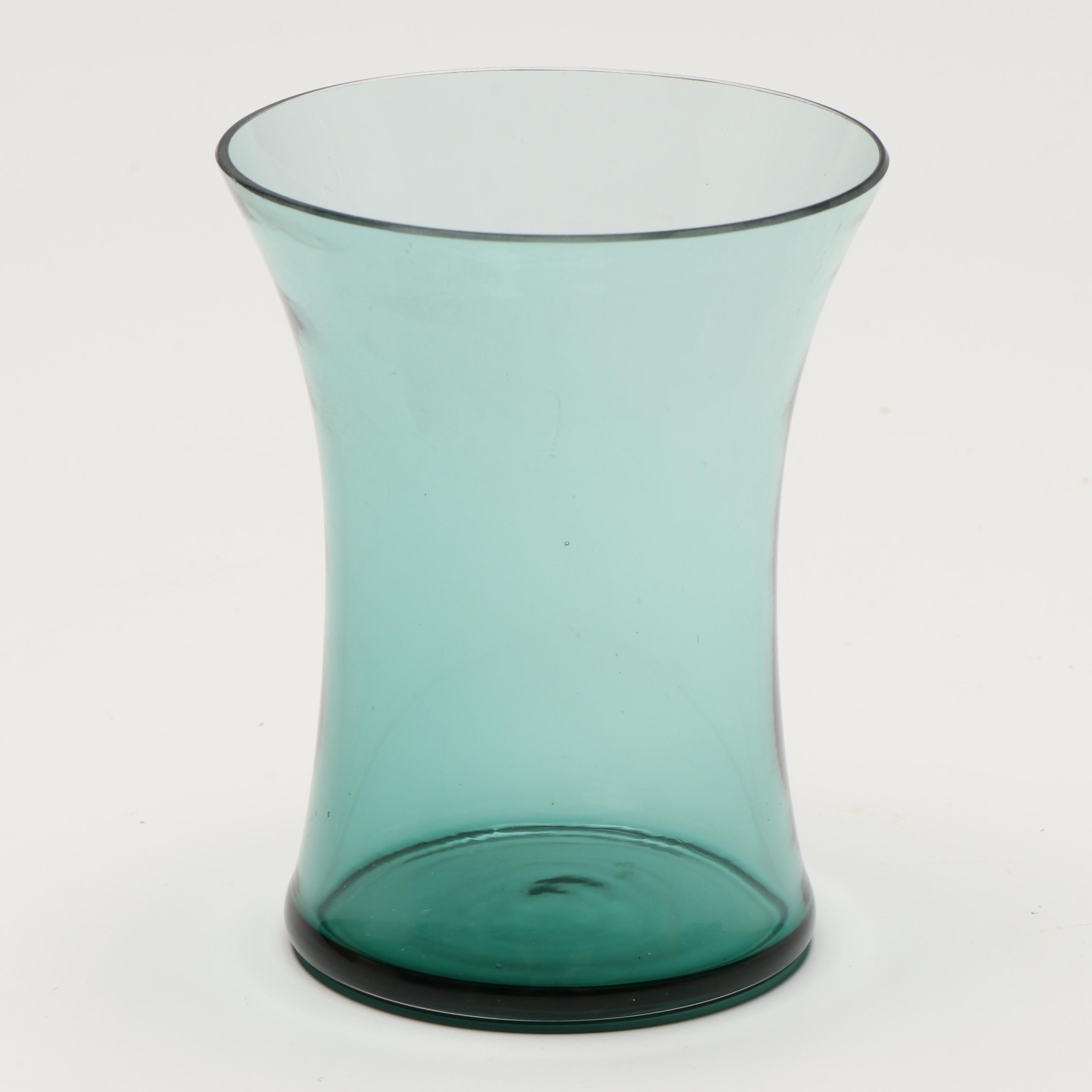 Fineline and Other Art Glass Tumblers and Juice Glasses, 1988