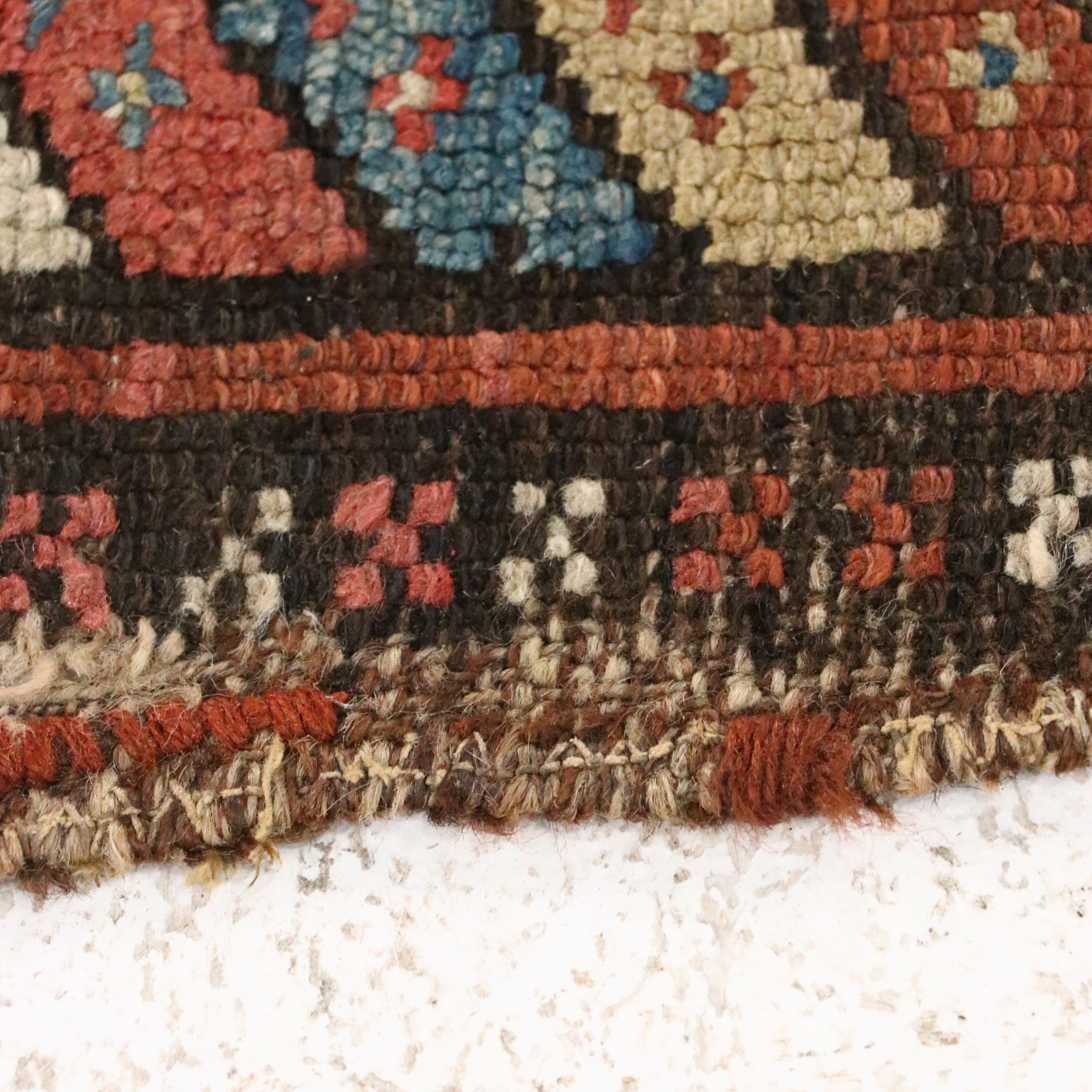 3'5 x 7'2 Hand-Knotted Caucasian Genji Long Rug