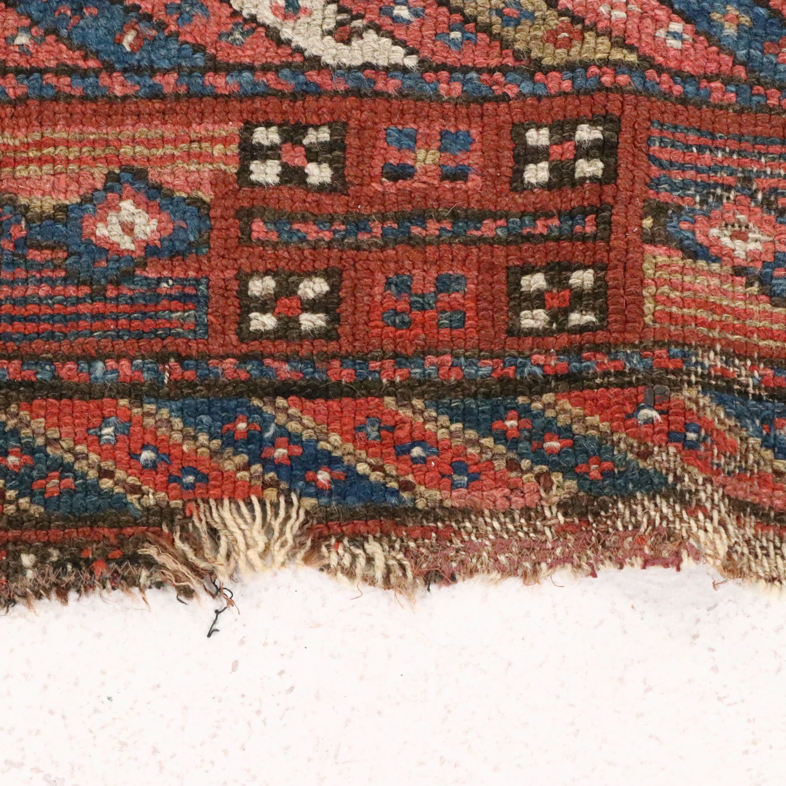 3'5 x 7'2 Hand-Knotted Caucasian Genji Long Rug