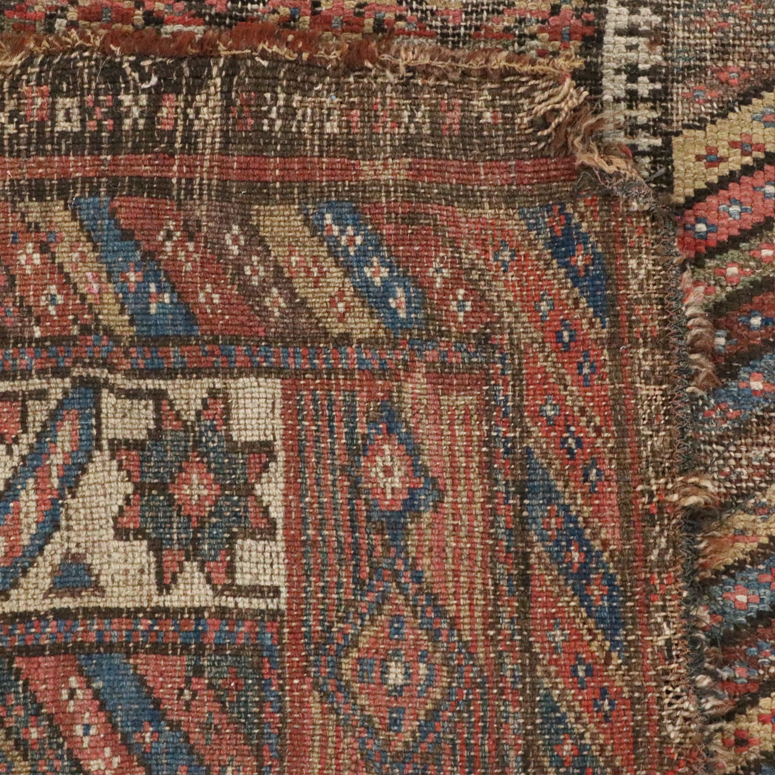 3'5 x 7'2 Hand-Knotted Caucasian Genji Long Rug