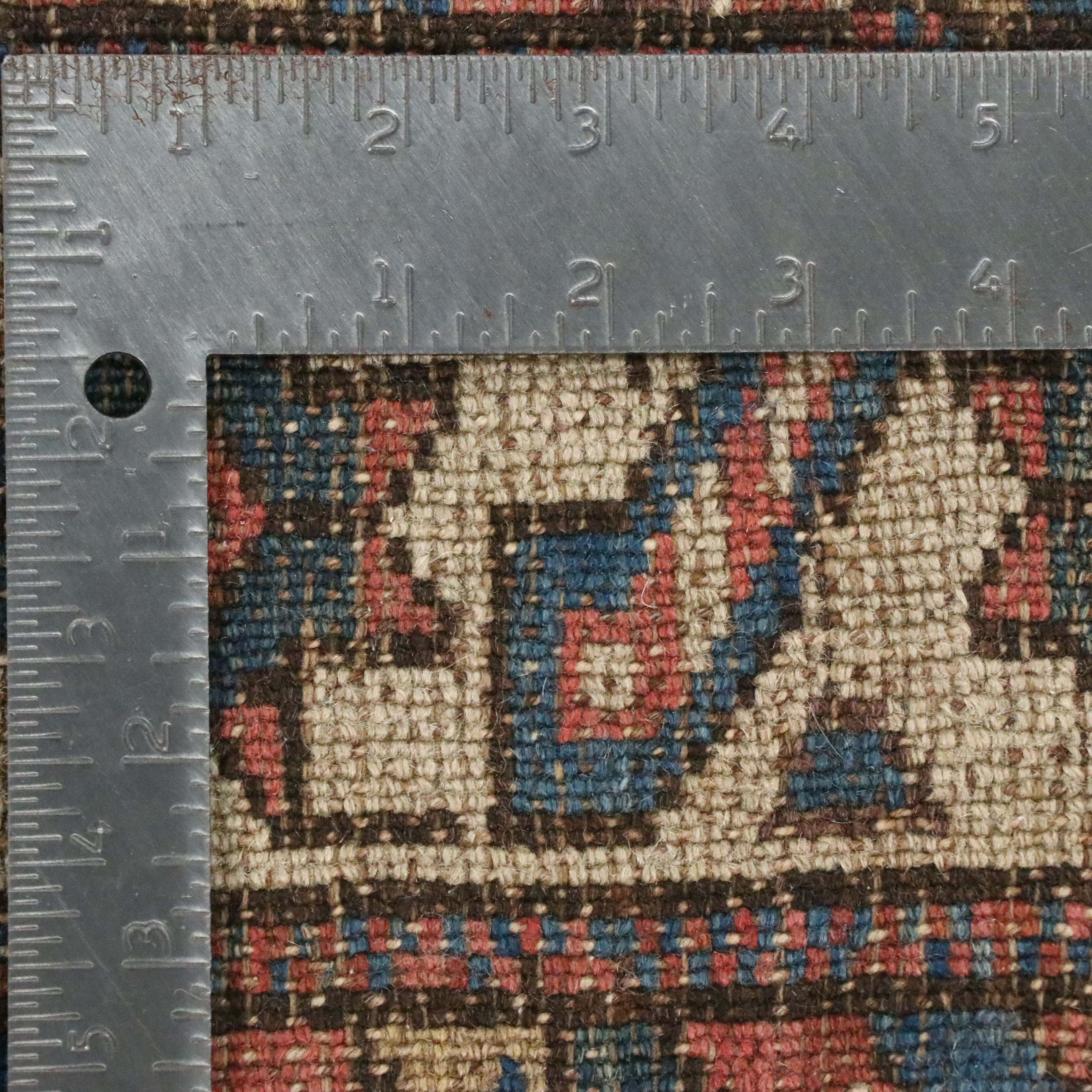 3'5 x 7'2 Hand-Knotted Caucasian Genji Long Rug