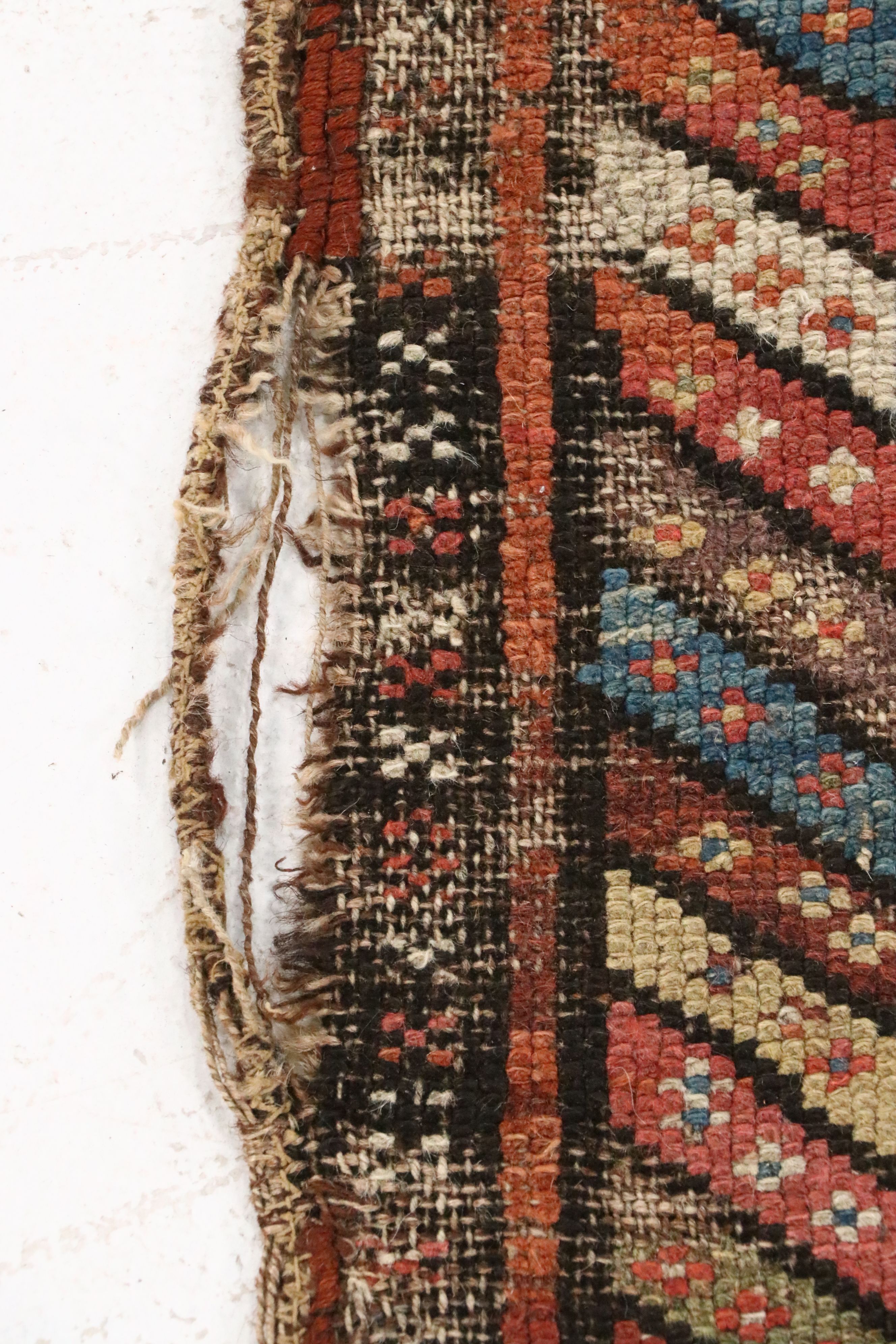 3'5 x 7'2 Hand-Knotted Caucasian Genji Long Rug