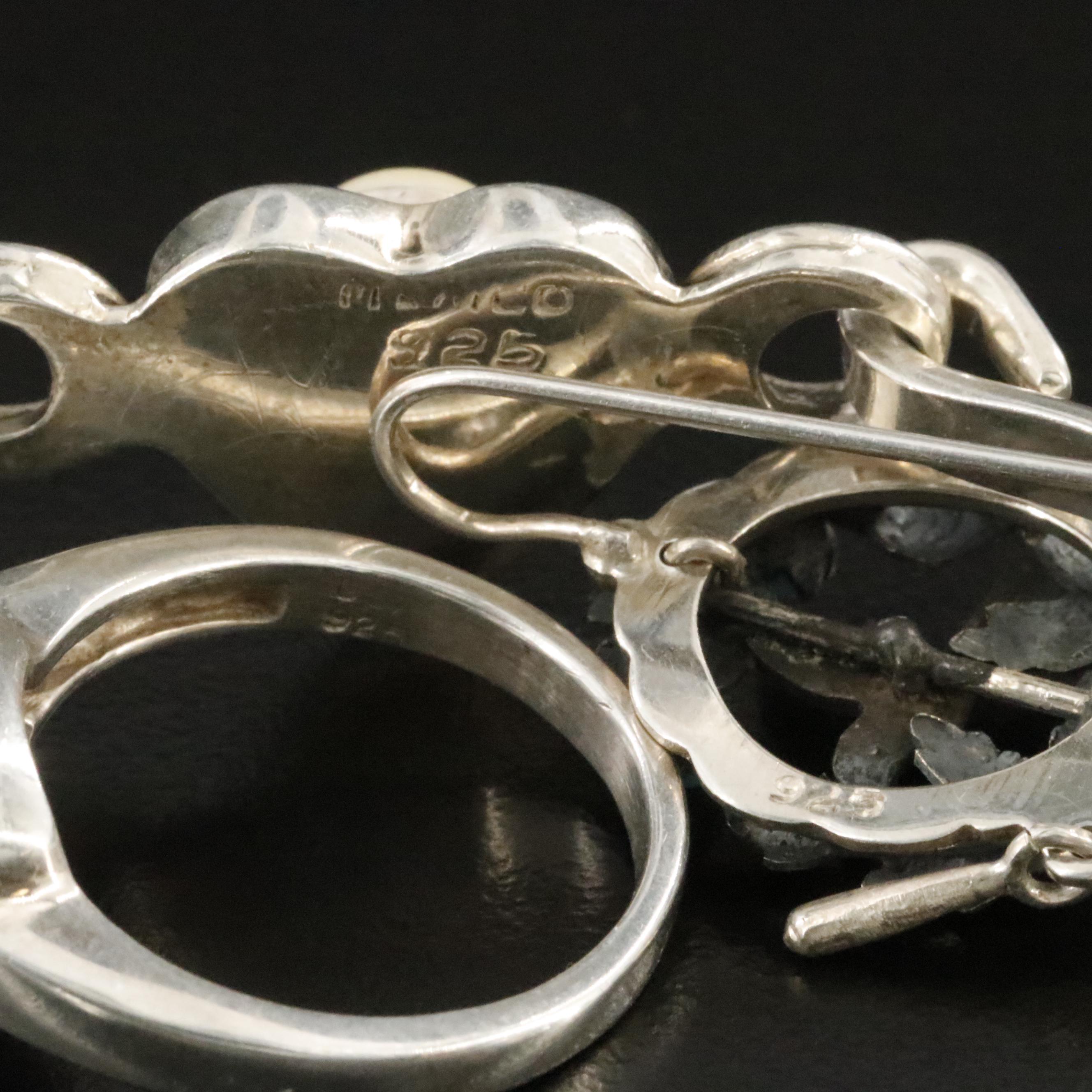 Sterling, Jadeite and Topaz Featured in Jewelry Collection