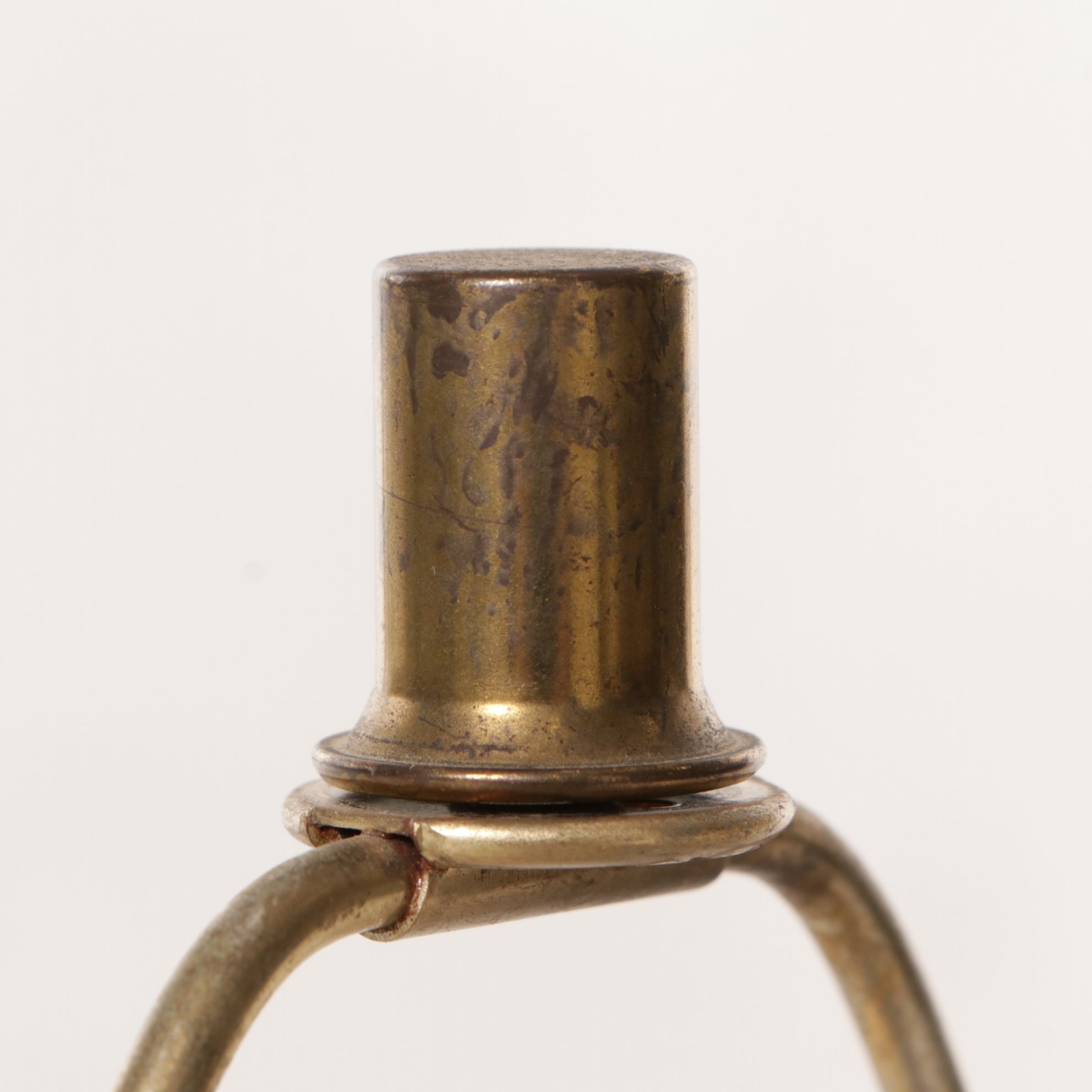 Mid Century Modern Striped Ceramic Table Lamps with Natural Fiber Pleated Shades