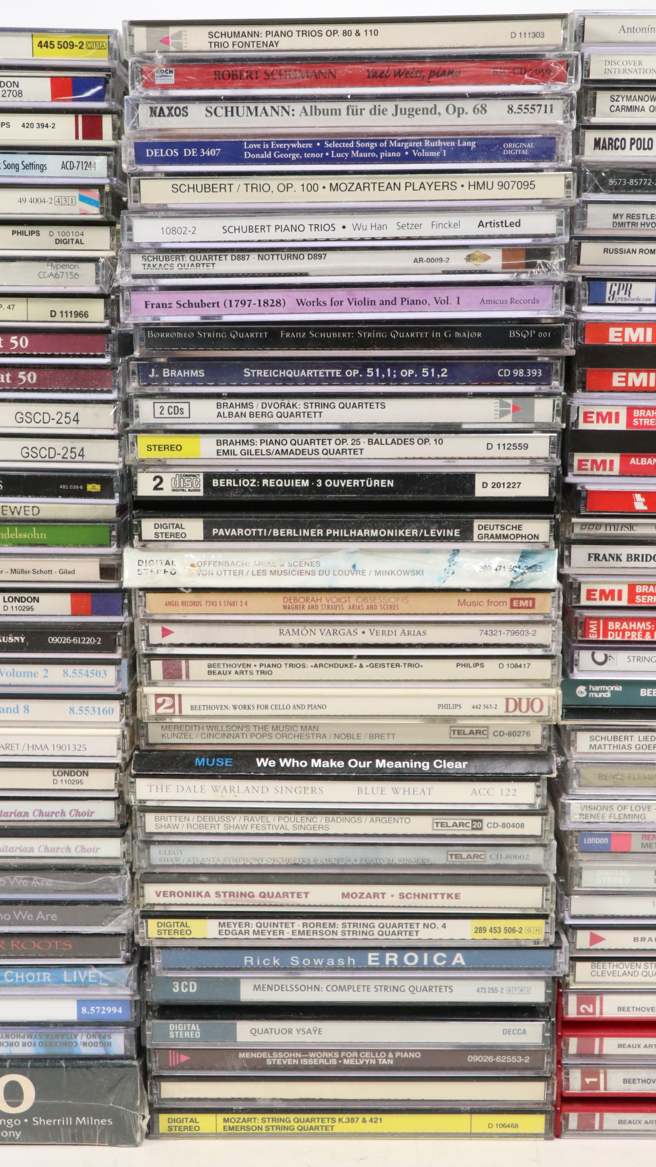 Classical String Quartets, Concertos, Symphonies and Operas in CD Collection