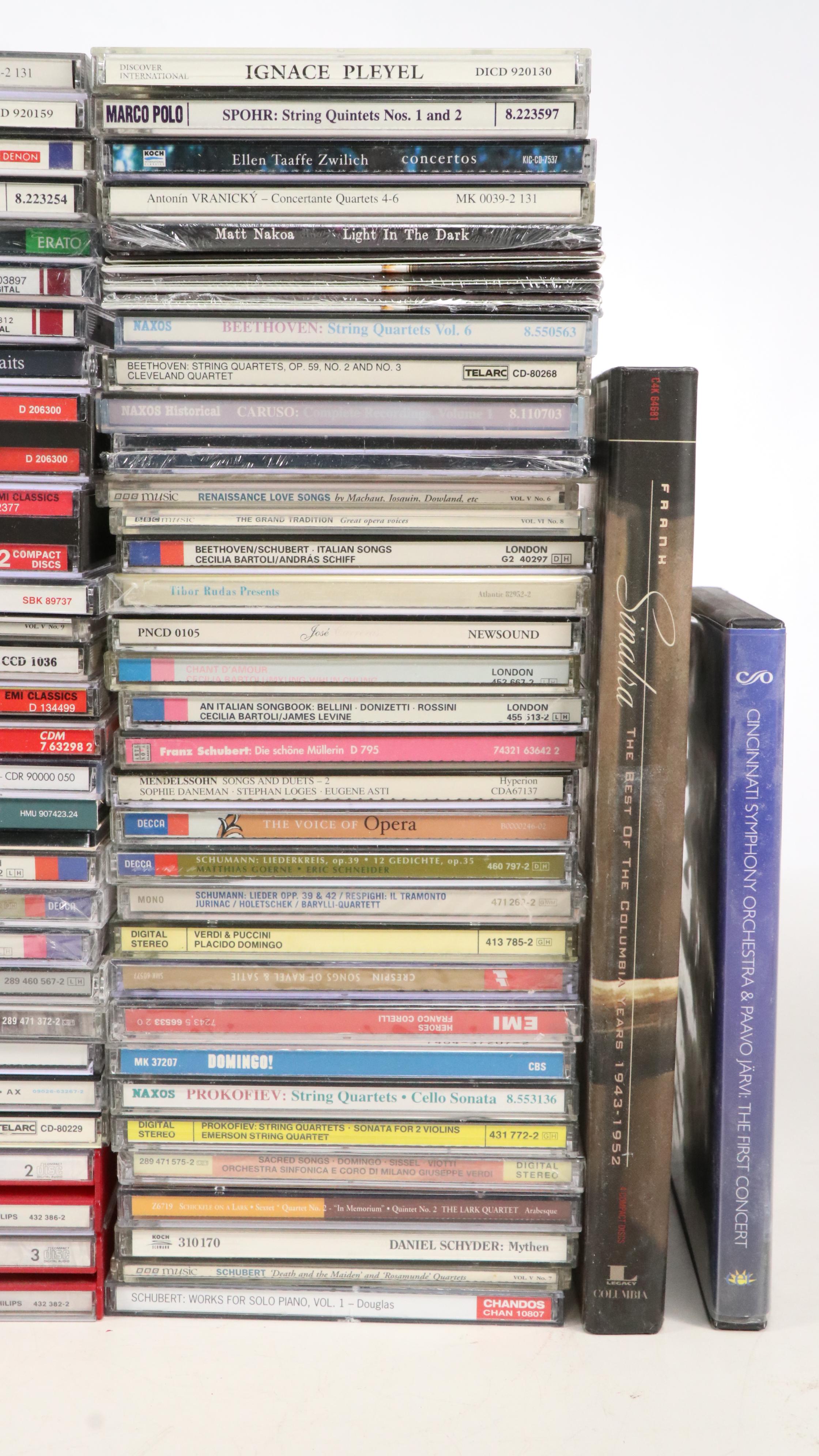 Classical String Quartets, Concertos, Symphonies and Operas in CD Collection