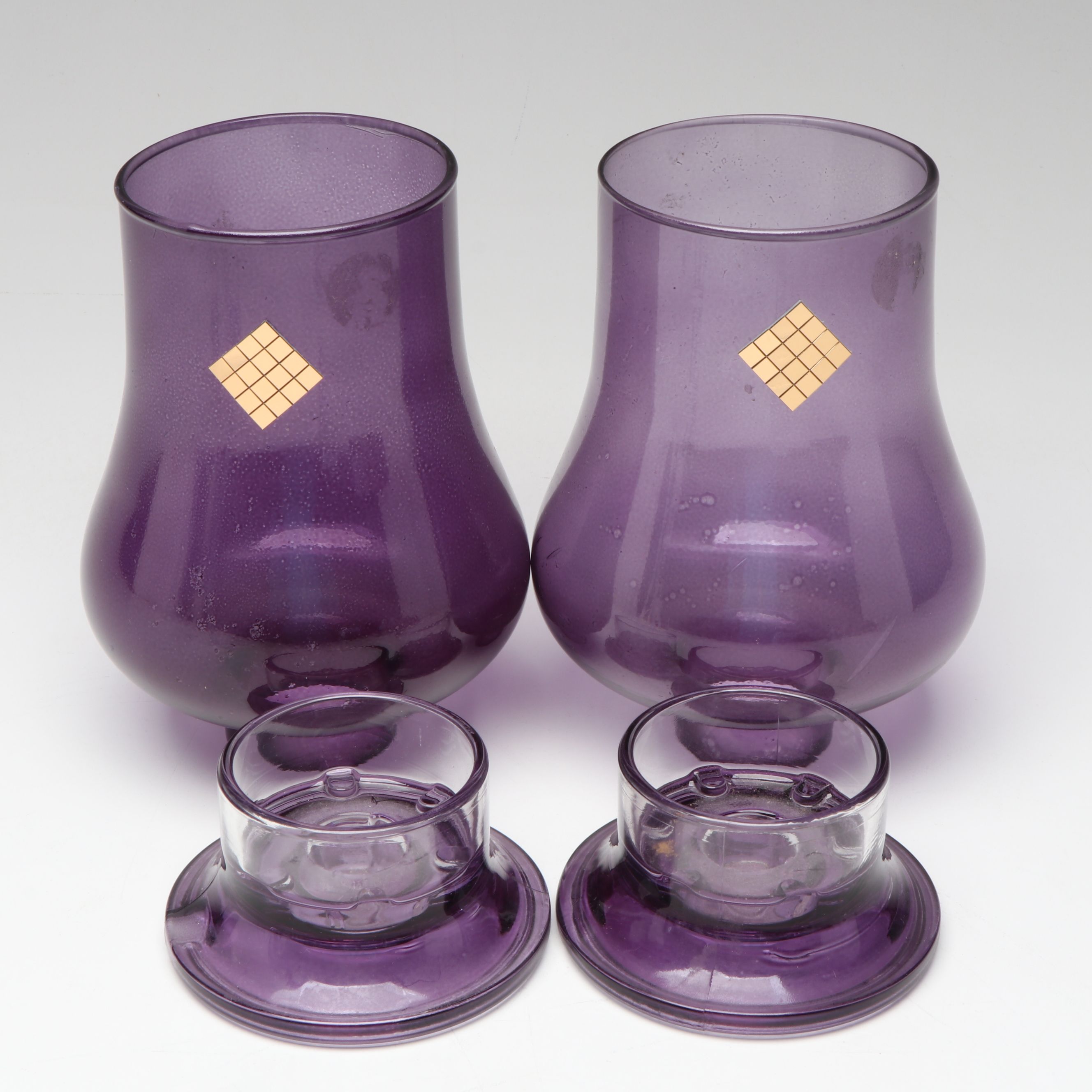 Signature "Lucca" Green and Purple with Other Glass and Ceramic Tableware