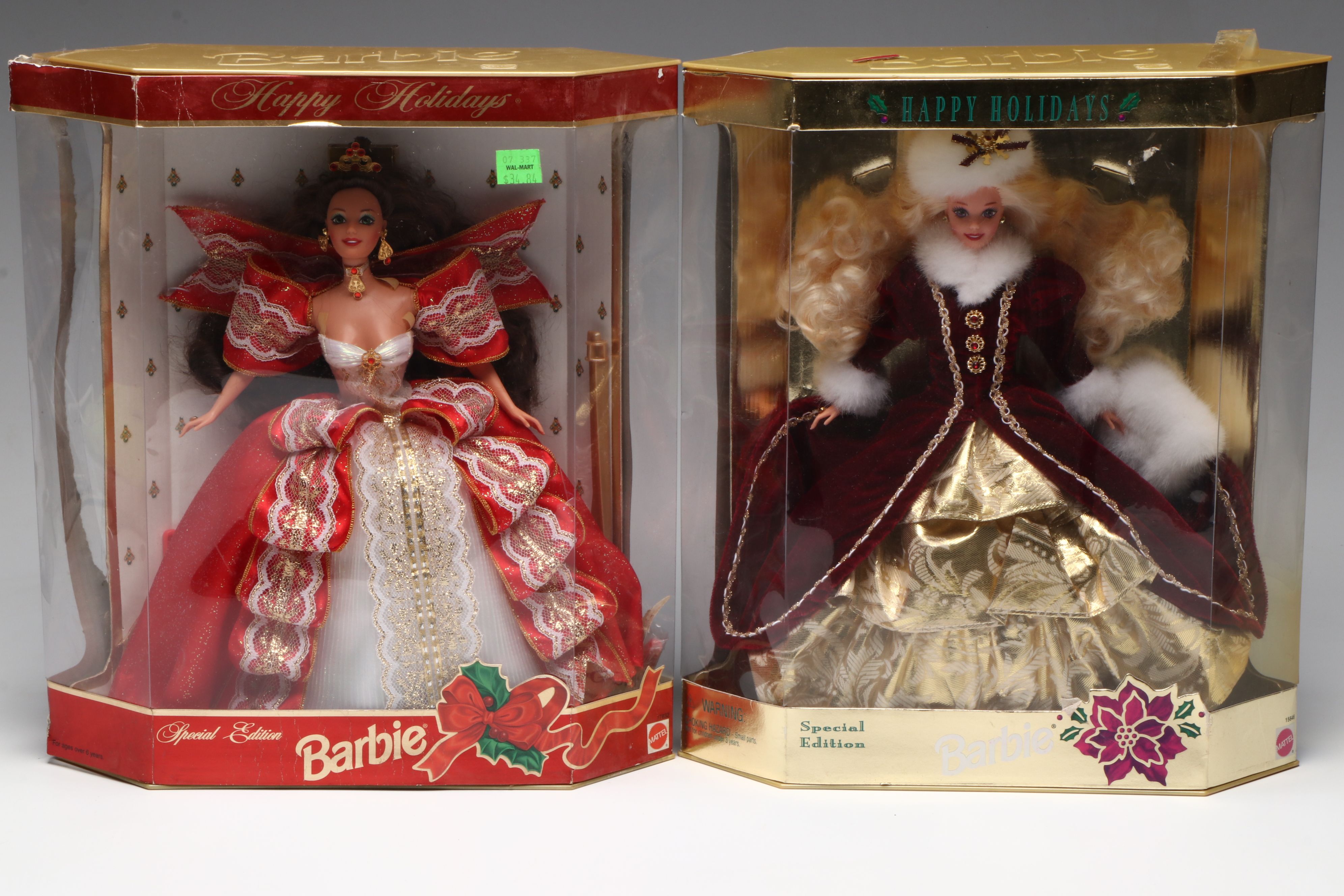 Barbie "Happy Holidays", "Summit" and "Night Dazzle" Dolls