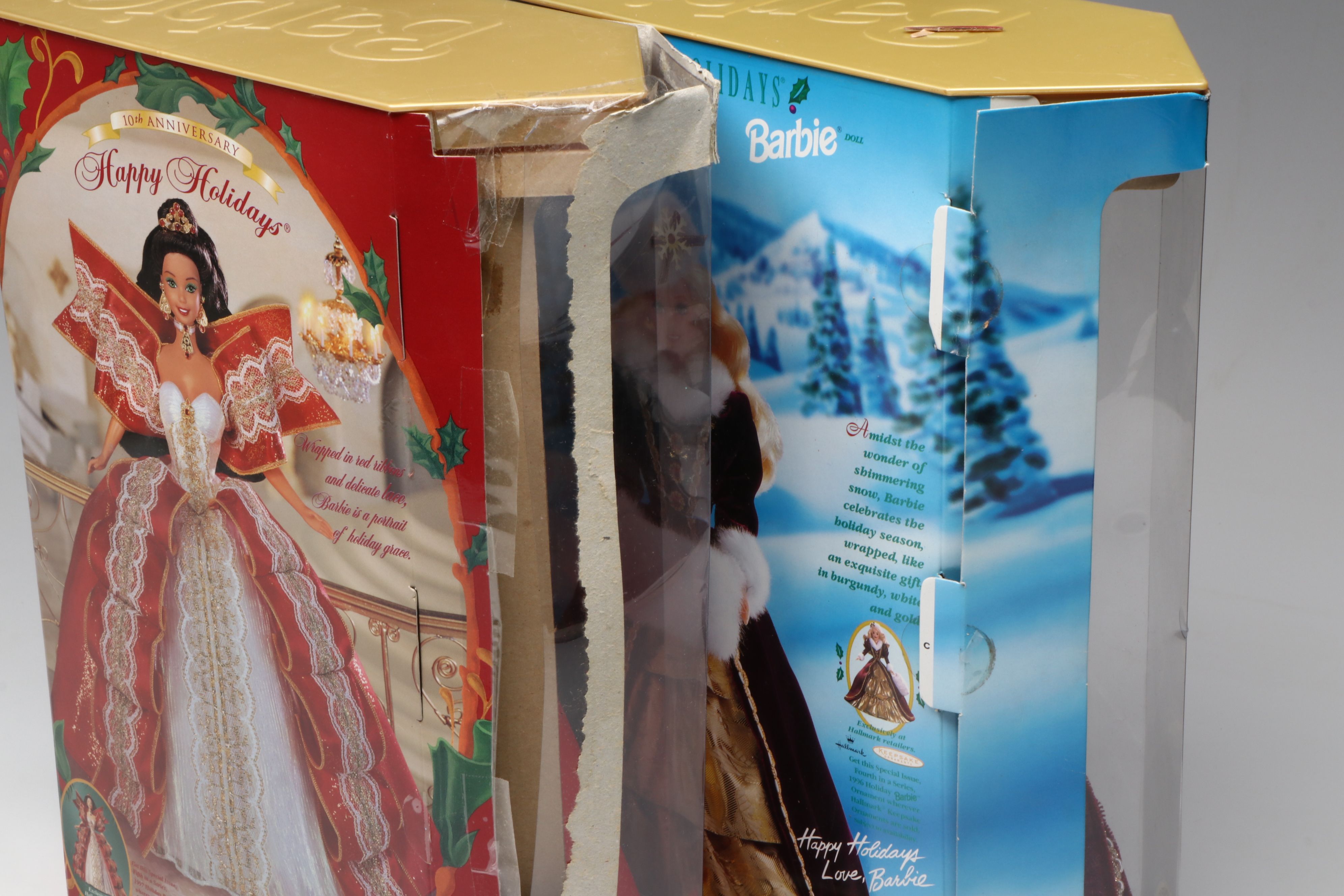 Barbie "Happy Holidays", "Summit" and "Night Dazzle" Dolls