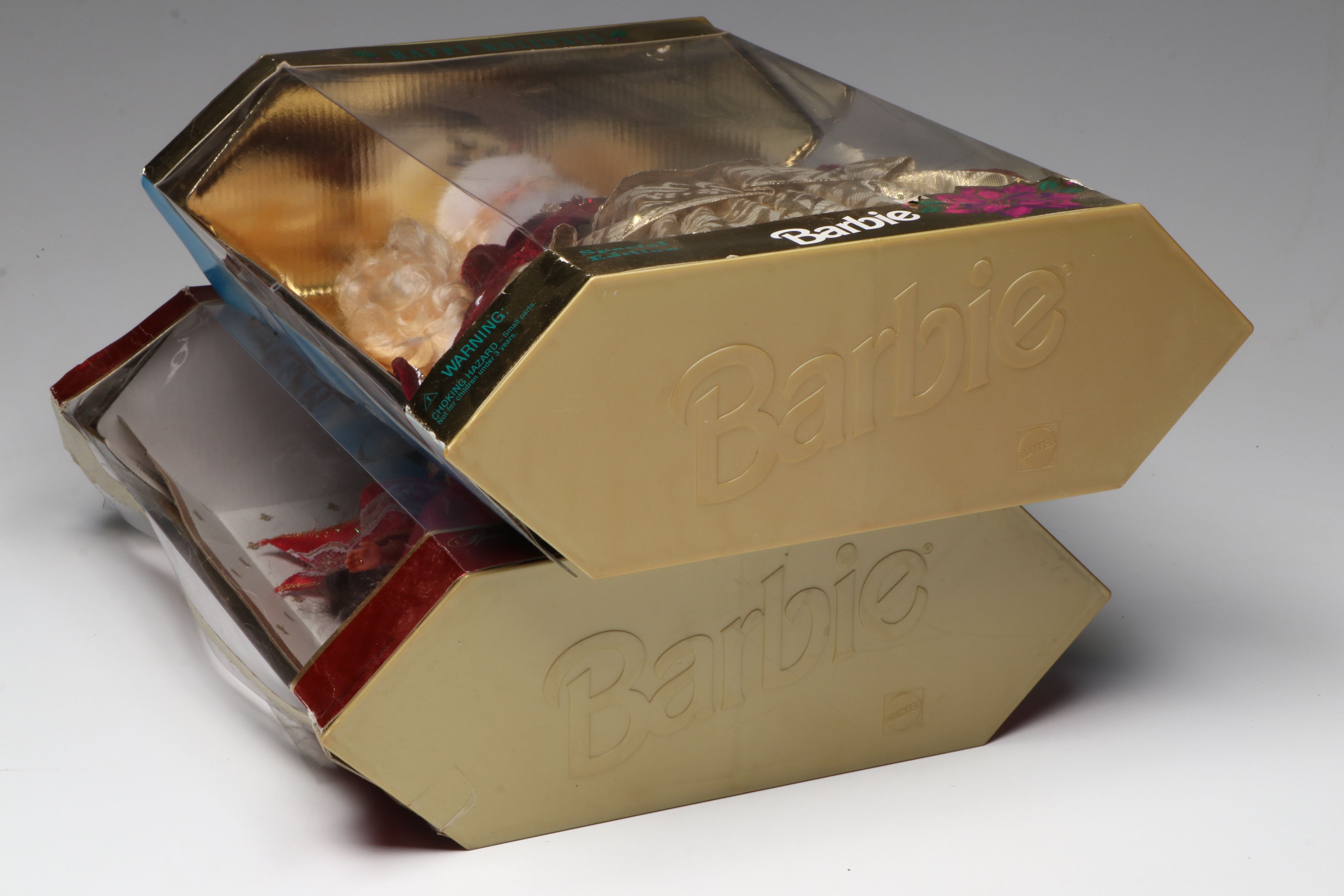 Barbie "Happy Holidays", "Summit" and "Night Dazzle" Dolls